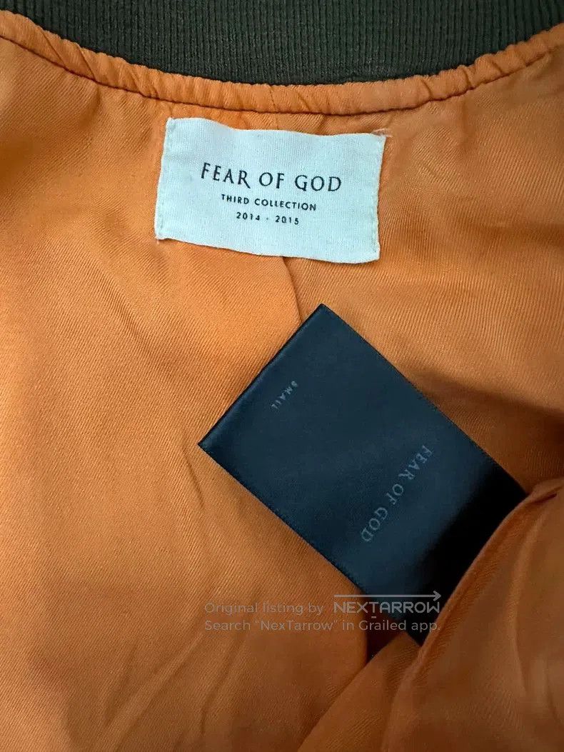 Fear of God Fear of God Third Collection Olive Bomber. Size US S / EU 44-46 / 1 - 5 Thumbnail