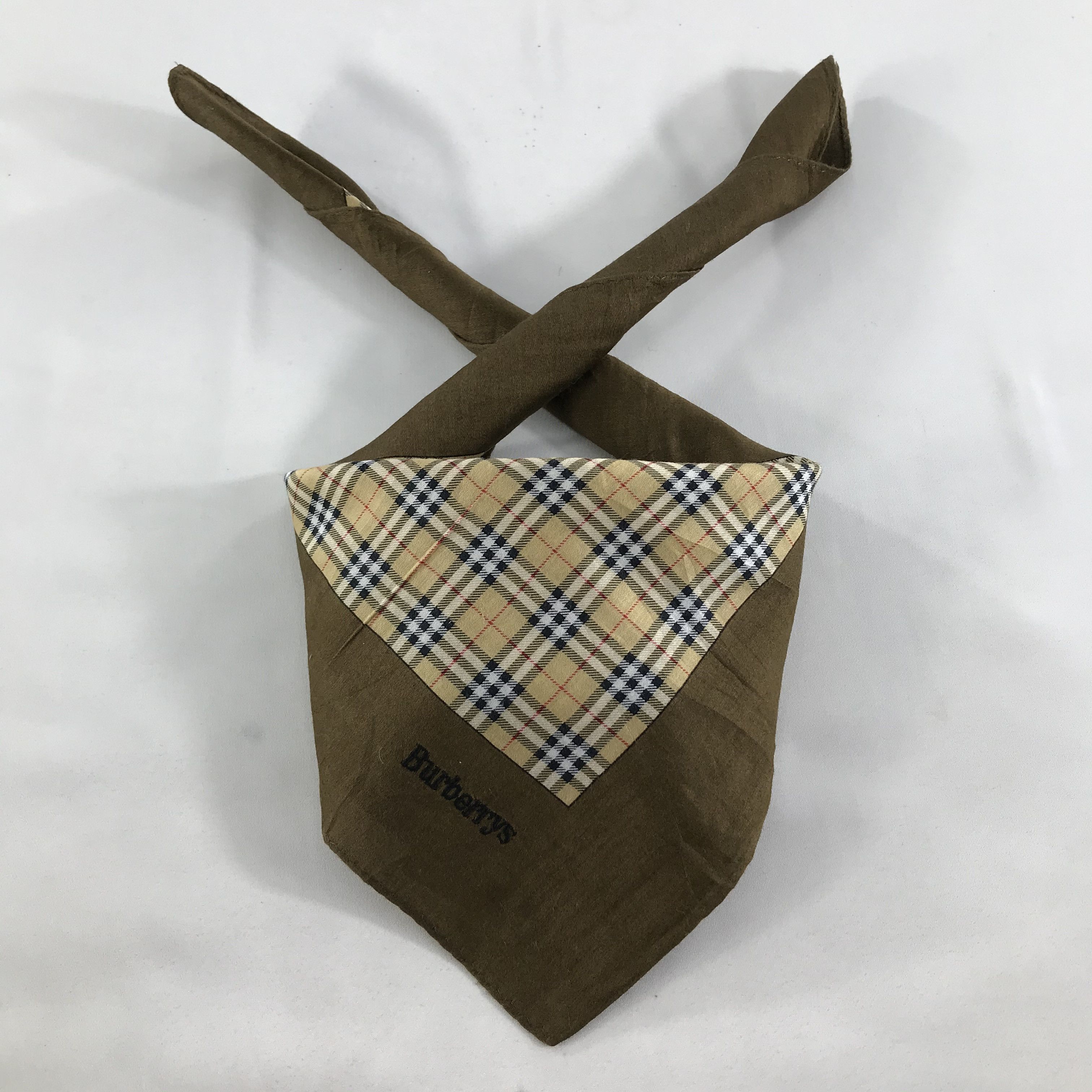 Burberry × Vintage Kenzo Bandana / Handkerchief / Neckerchief - S1578 Size ONE SIZE - 3 Thumbnail