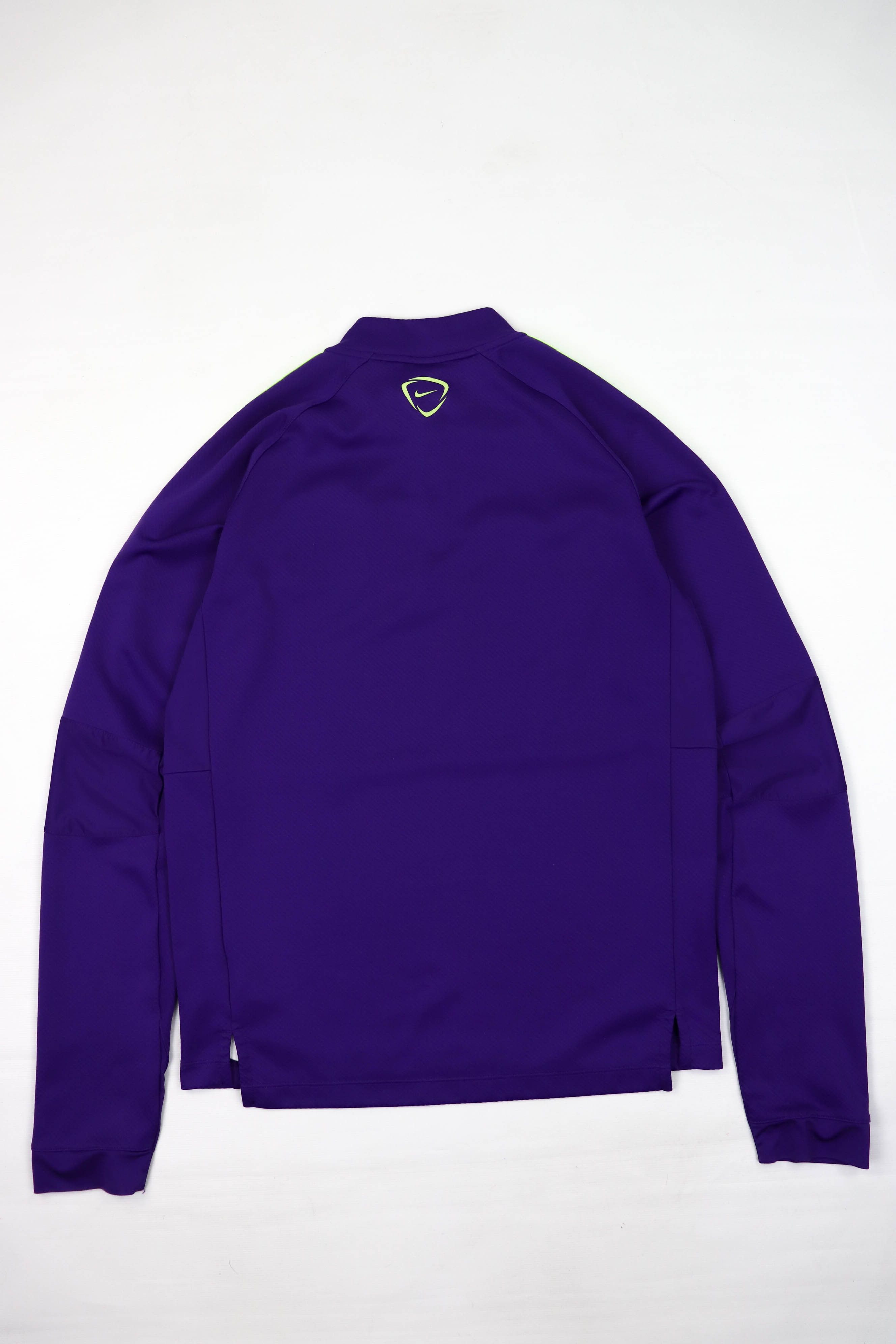 Nike Manchester City Nike MCFC Football Mock Neck Zip Long Sleeve Size US M / EU 48-50 / 2 - 2 Thumbnail