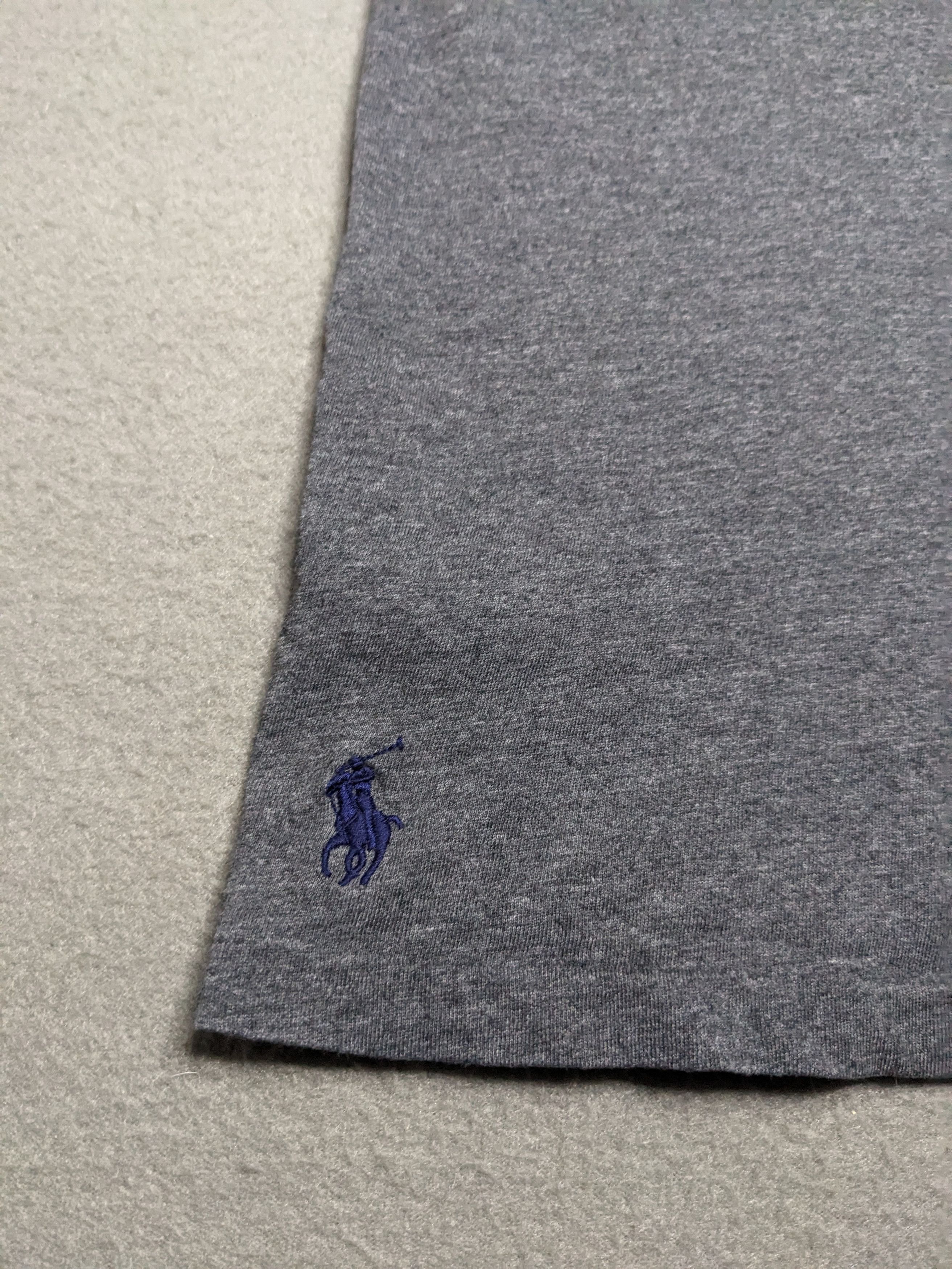 Polo Ralph Lauren Polo Ralph Lauren Spellout Graphic Shirt Grey Medium Preppy Size US M / EU 48-50 / 2 - 3 Thumbnail