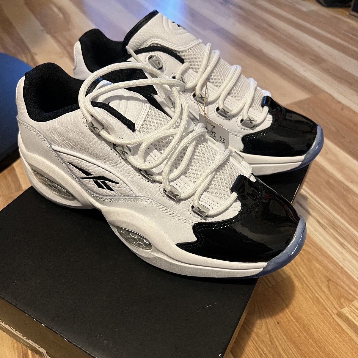 Reebok Reebok Question Low Black Toe Size 8 Size US 8 / EU 41 - 1 Thumbnail