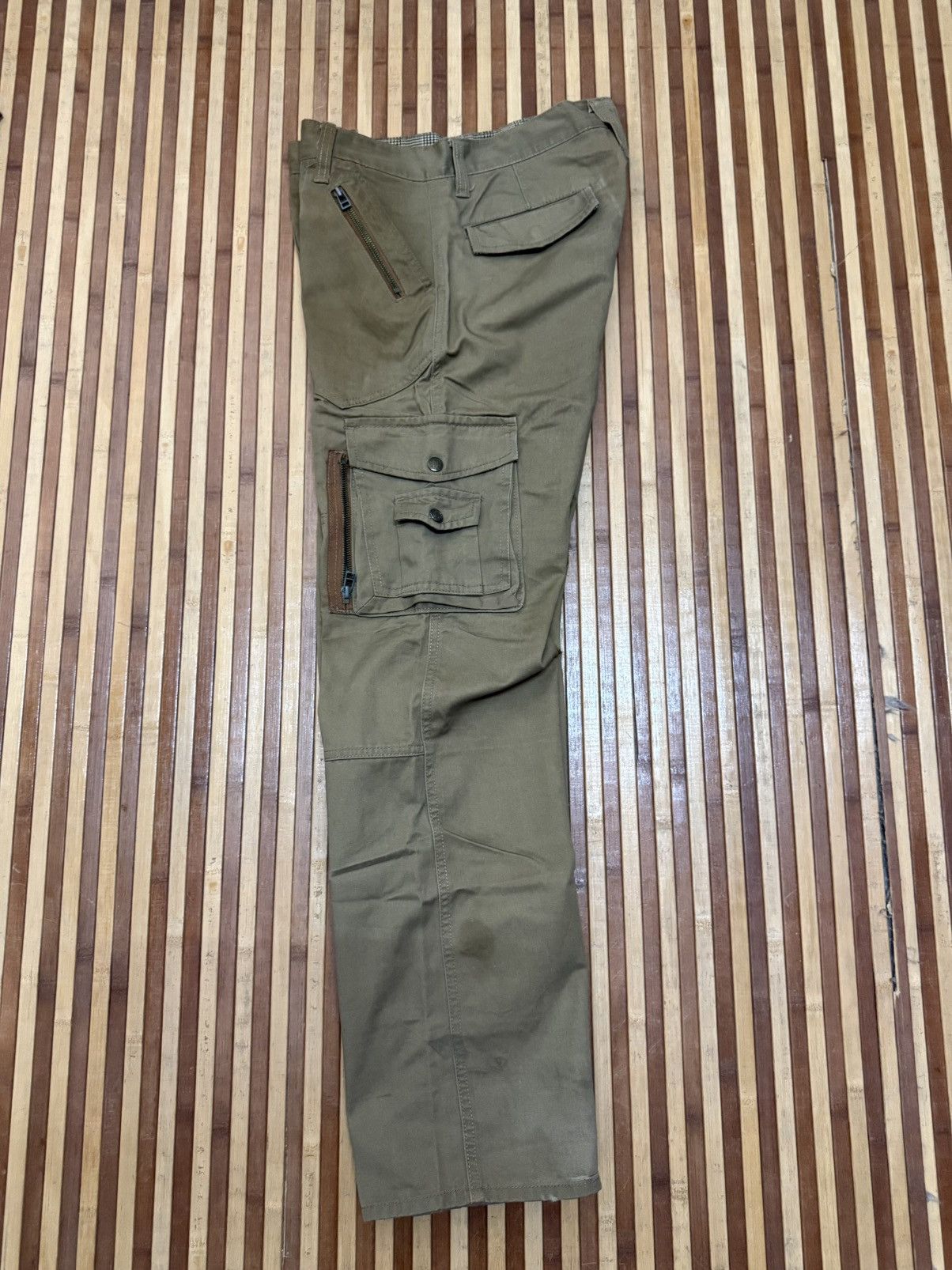 Japanese Brand Vintage Double Focus Cargo Pants Big Pockets Streetwear Size US 30 / EU 46 - 9 Thumbnail