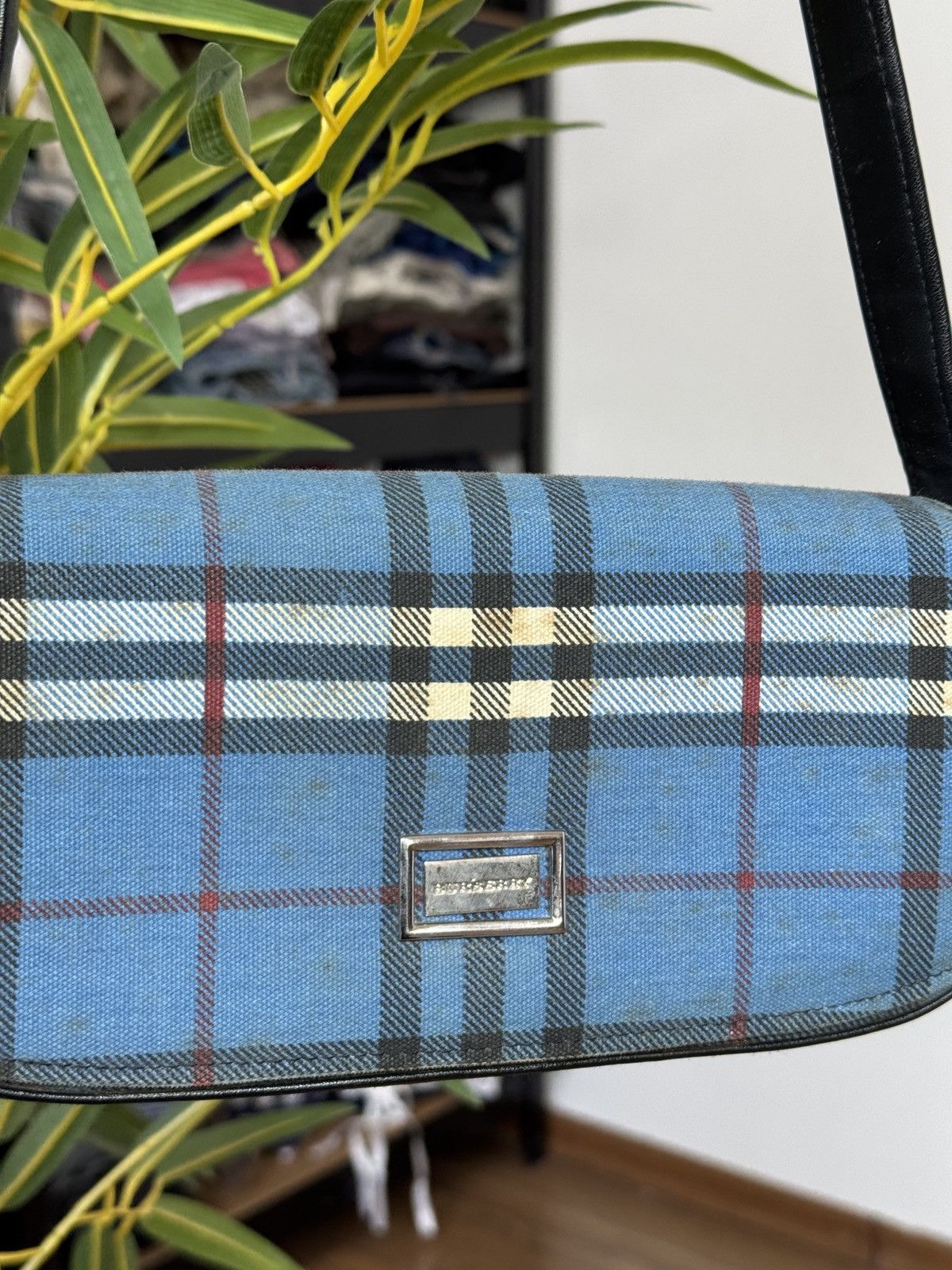 Burberry × Vintage VINTAGE BURBERRY NOVA CHECK 2000s MINI BAGUETTE BAG Size ONE SIZE - 4 Thumbnail