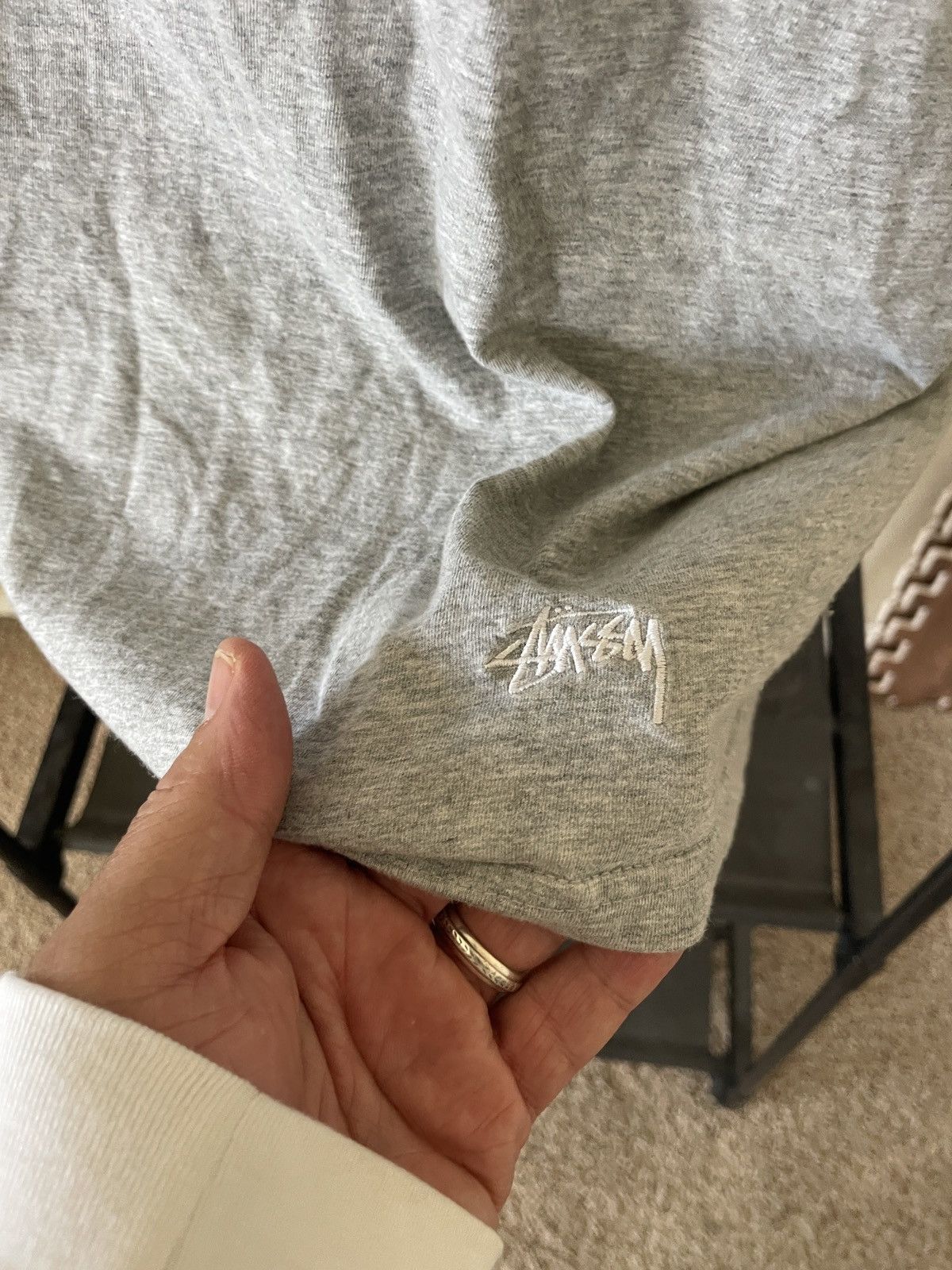 Stussy Stussy Crewneck Cotton Tee Size US M / EU 48-50 / 2 - 4 Thumbnail