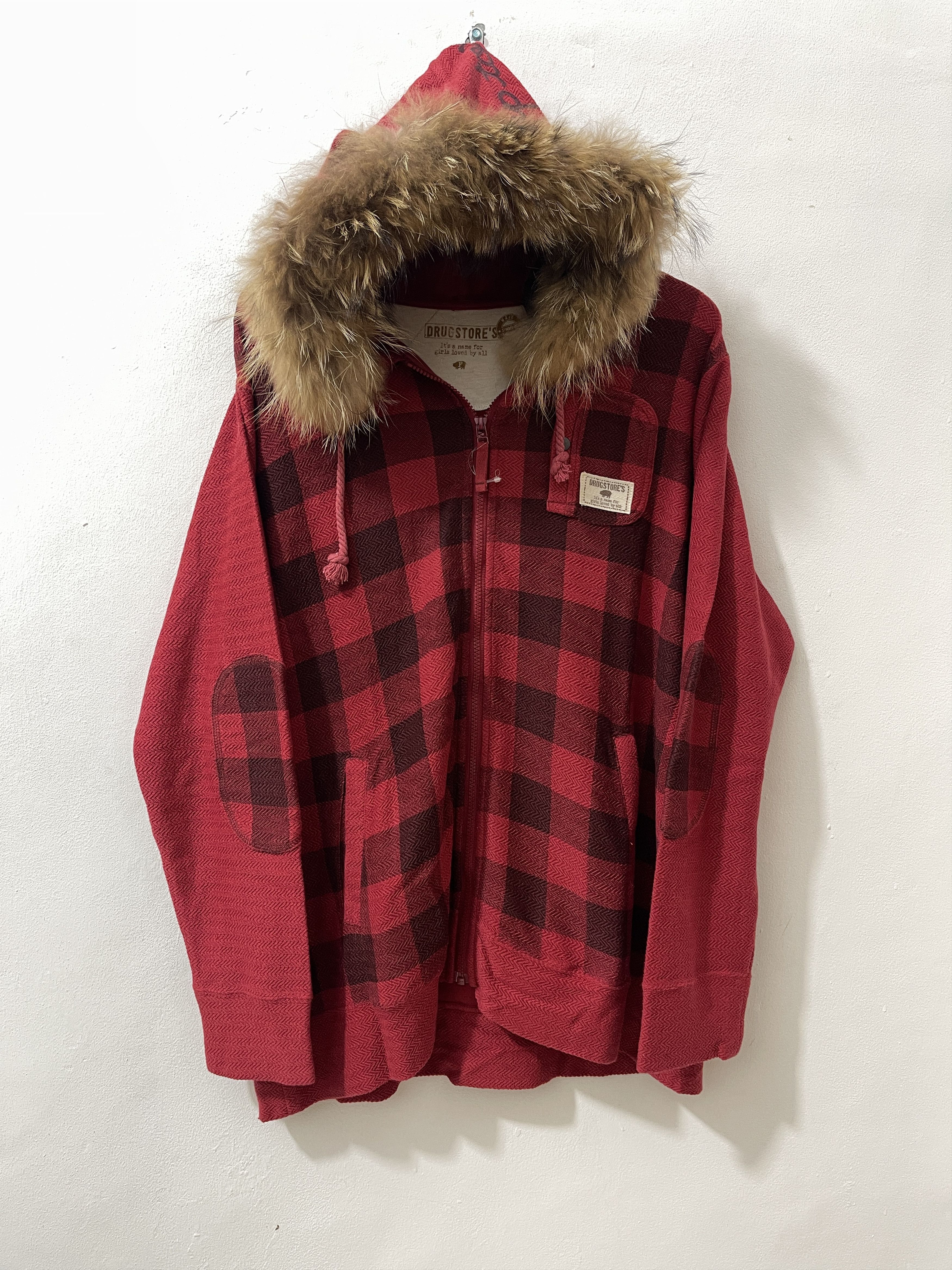 Japanese Brand Drug Store's Japan Archive Grunge Fur Animal Vkei Style Size US L / EU 52-54 / 3 - 1 Thumbnail