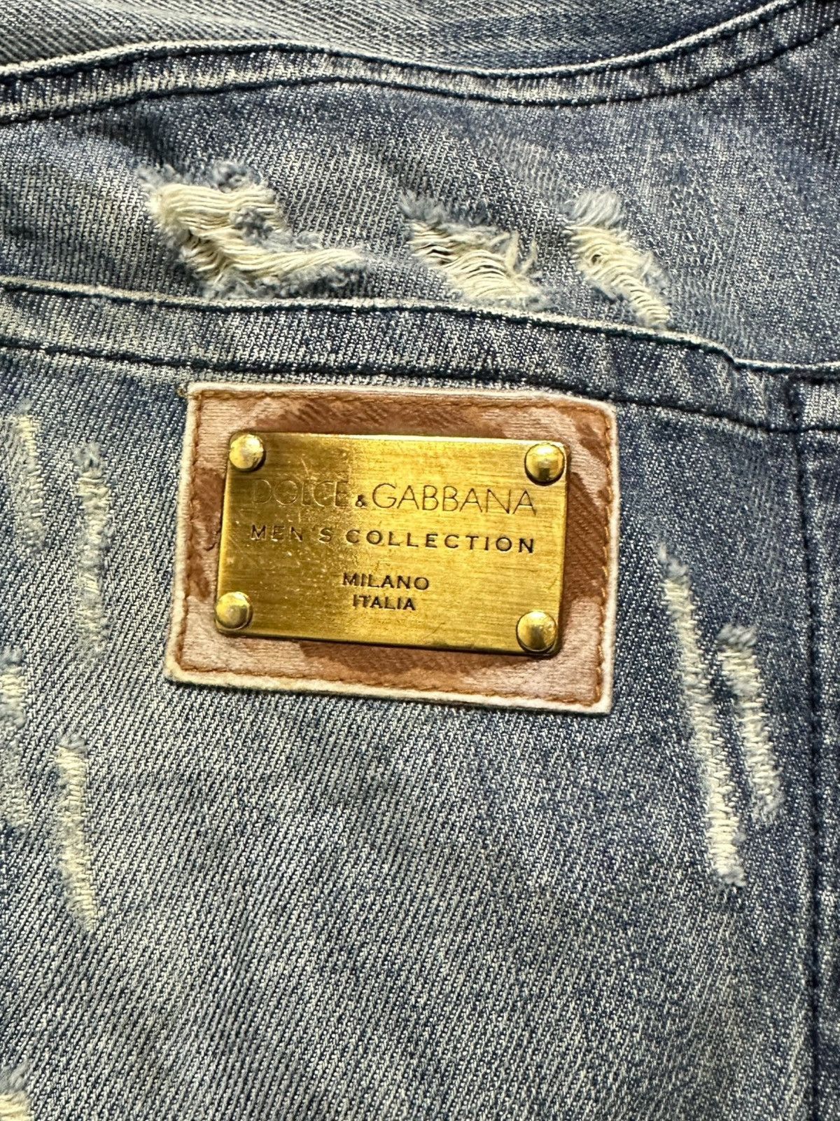 Dolce & Gabbana Vintage Dolce&Gabbana Mudwash Grunge Distressed Denim Size US 33 - 6 Thumbnail