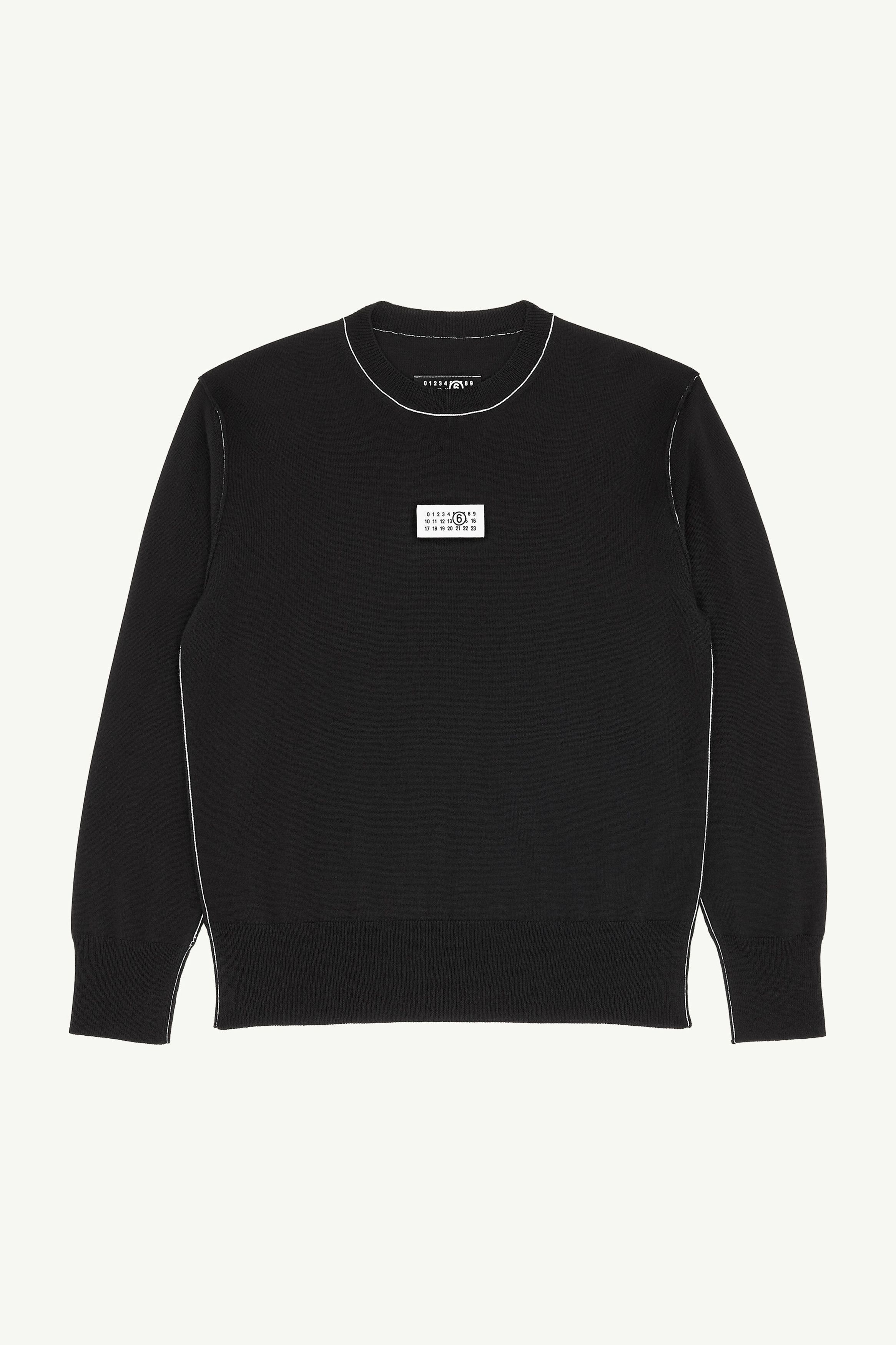 【送料&関税込】Maison Margiela Sweaters Black Maison Margiela Black Knit Sweater | Grailed
