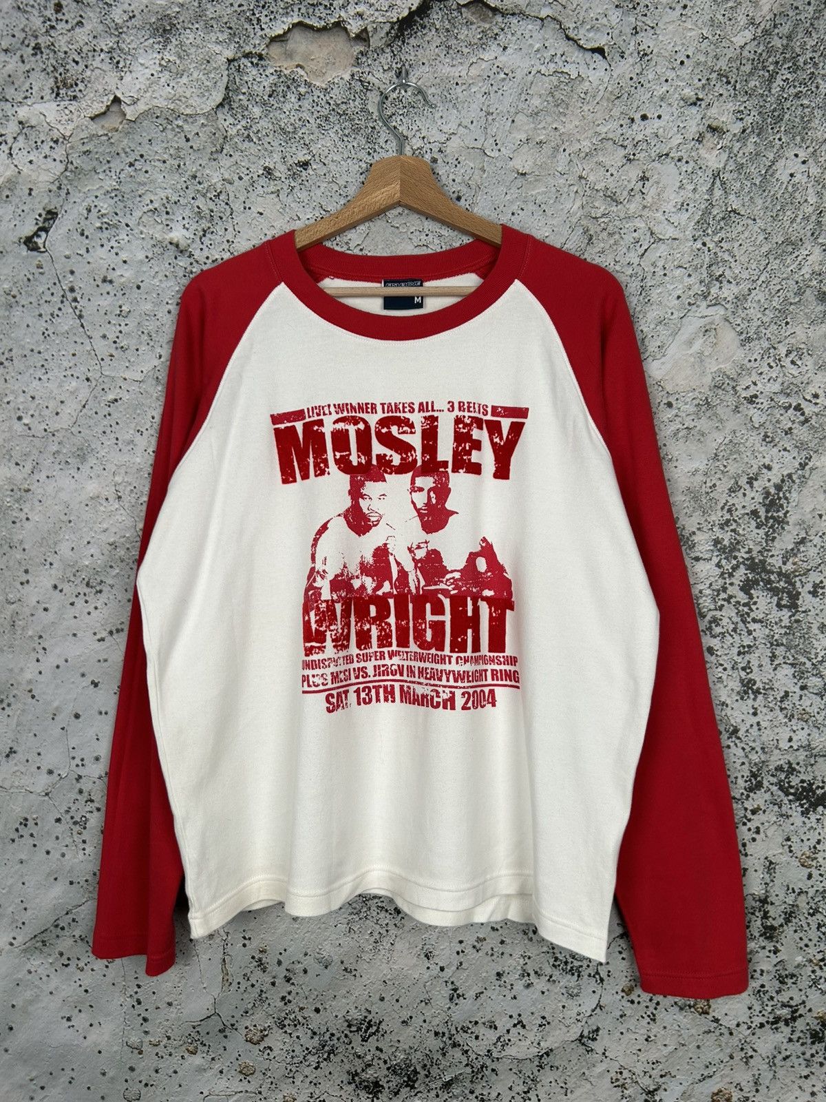 Other Vintage Mosley vs Wright Fighting Longsleeve Graphic Size US M / EU 48-50 / 2 - 1 Thumbnail