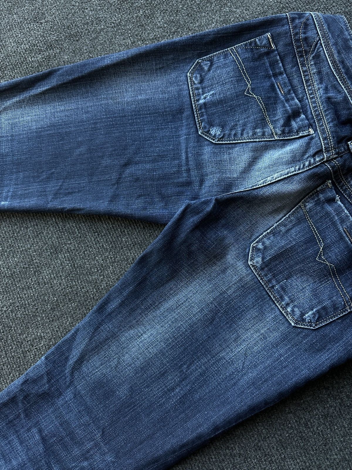 Diesel OPIUM 🚨 DIESEL WMN DENIM JEANS AVANT GARDE Y2K IFSIXWASNINE Size 26" / US 2 / IT 38 - 12 Thumbnail