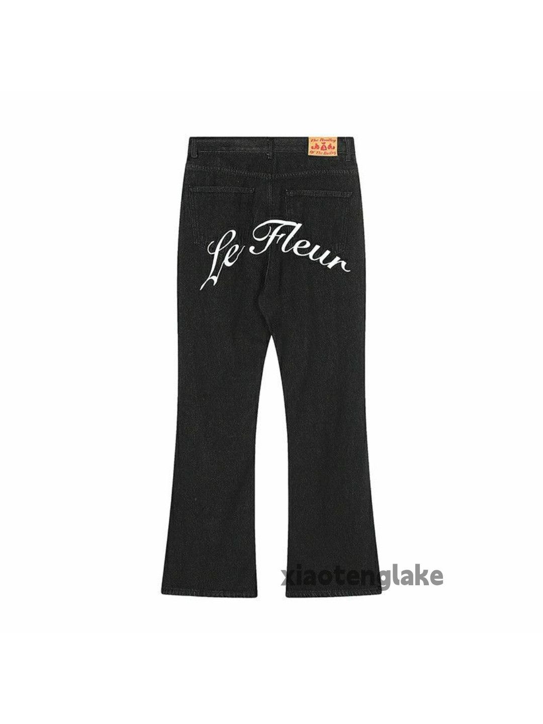 Designer × Jean × Vintage utility pattern skate hiphop flared y2k jeans Size US 30 / EU 46 - 4 Thumbnail