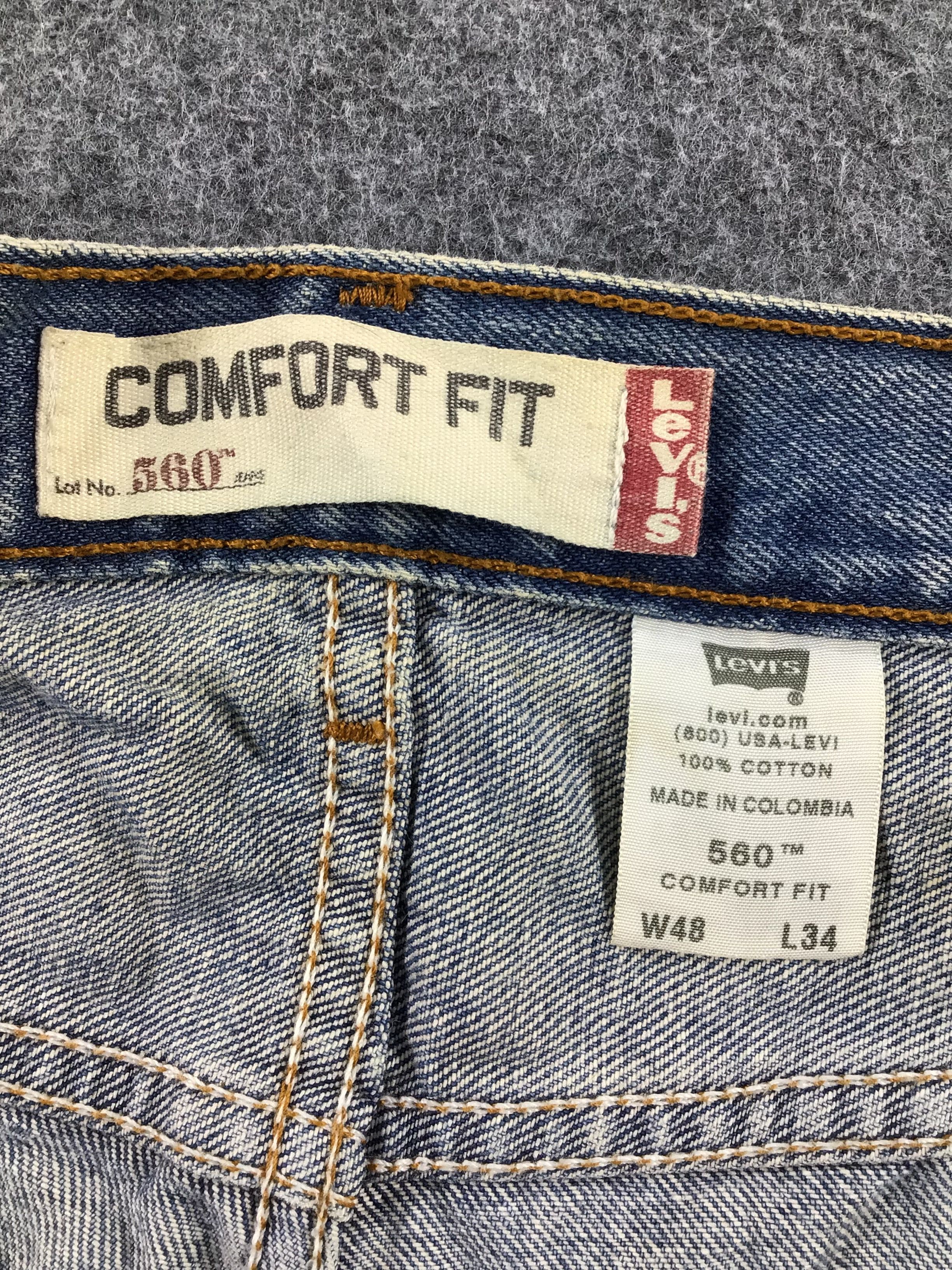 Levi's Vintage Levis Jeans Lot 560-J856A Size US 44 / EU 60 - 8 Thumbnail