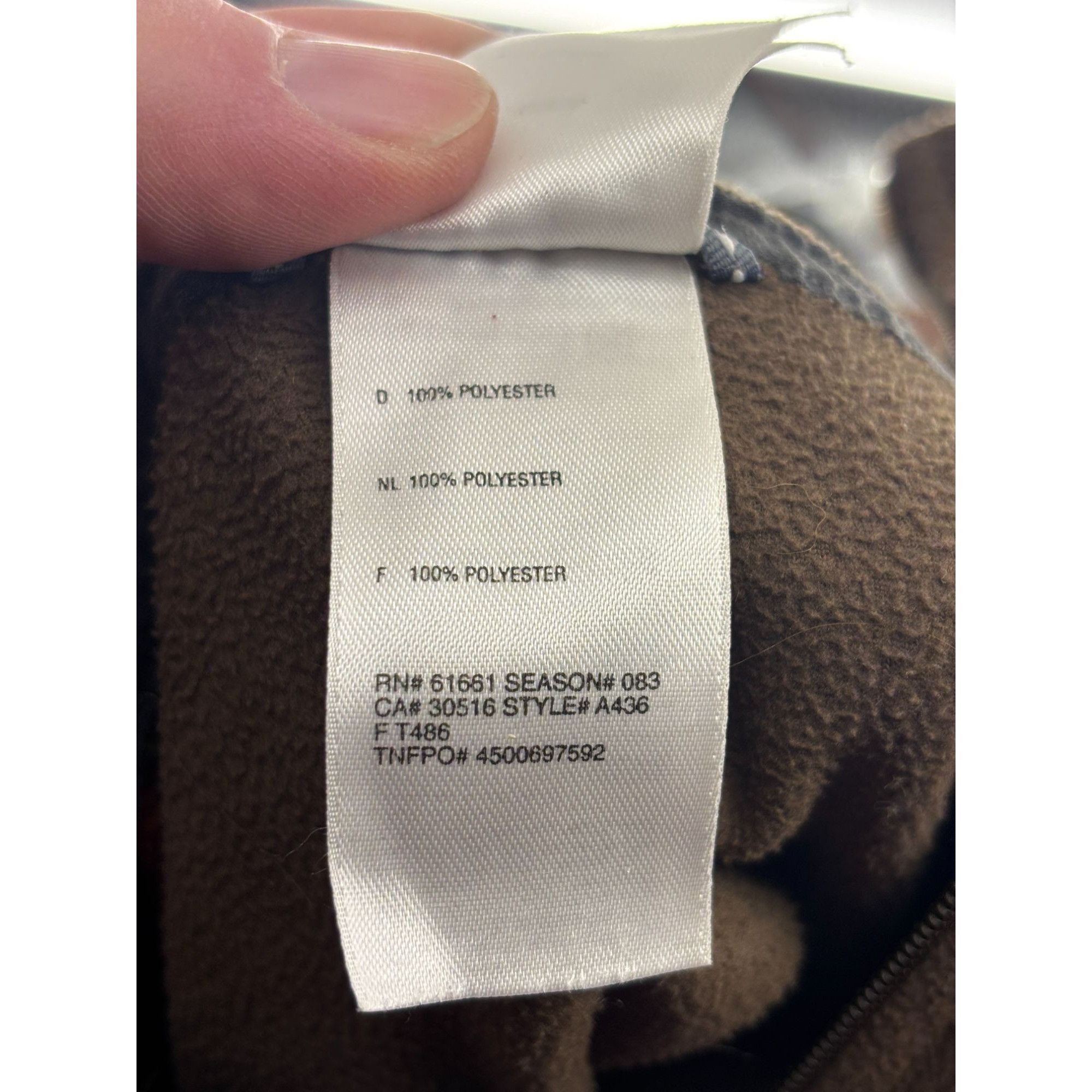 The North Face Mens The North Face TKA 100 Micro 1/4 Zip Fleece Pullover XL Size US XL / EU 56 / 4 - 3 Thumbnail
