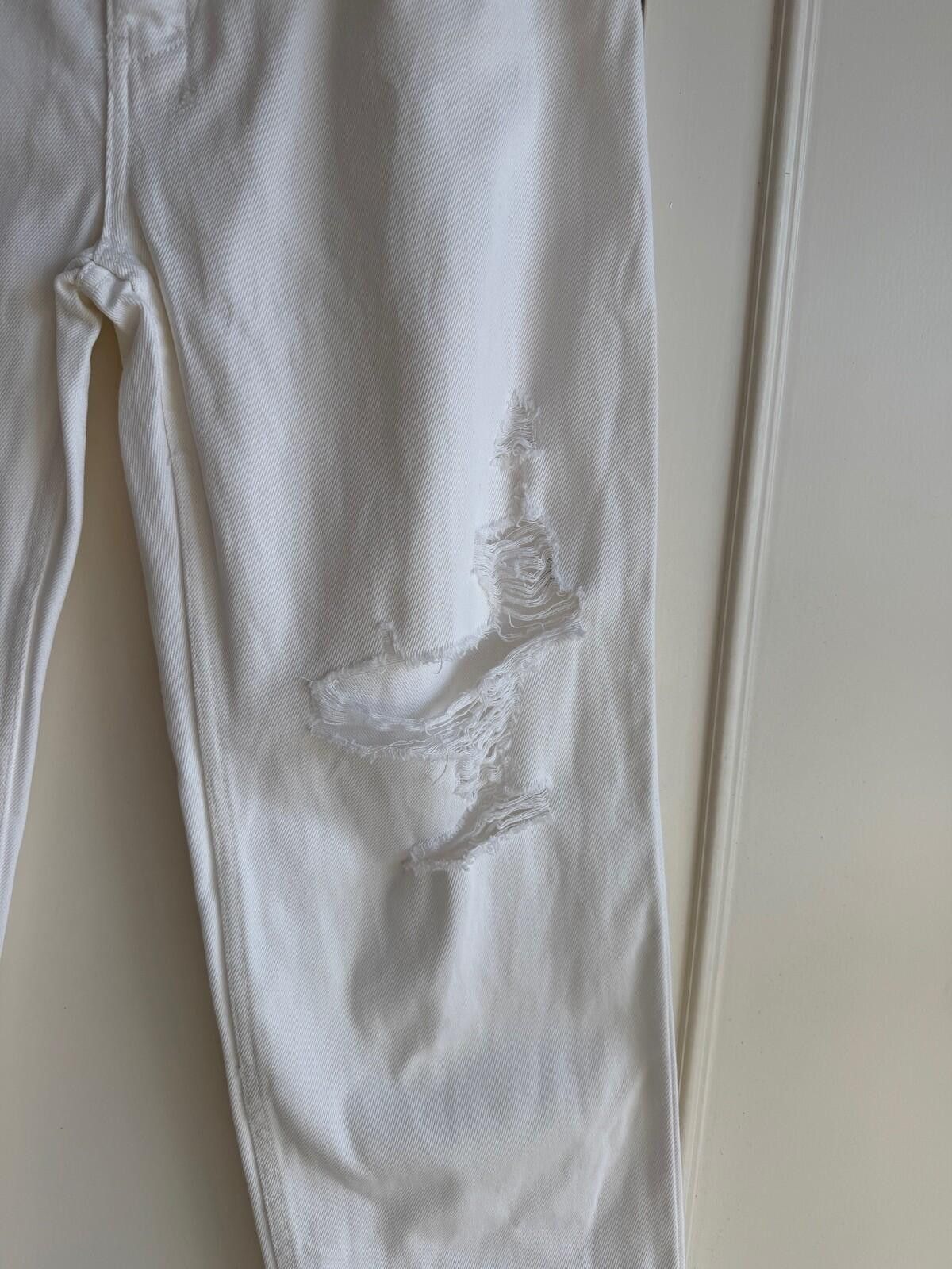 Ksubi new ksubi womens denim jeans brooklyn blanc sliced white 32 Size 32" / US 10 / IT 46 - 5 Thumbnail