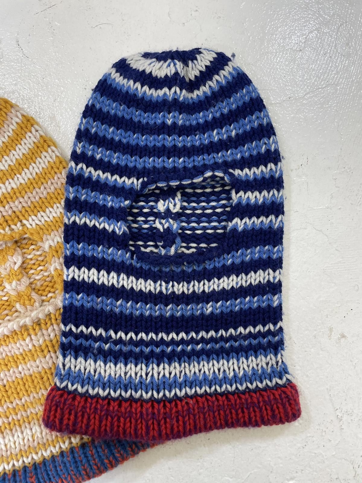 RAF SIMONS Calvin Klein blue ski mask