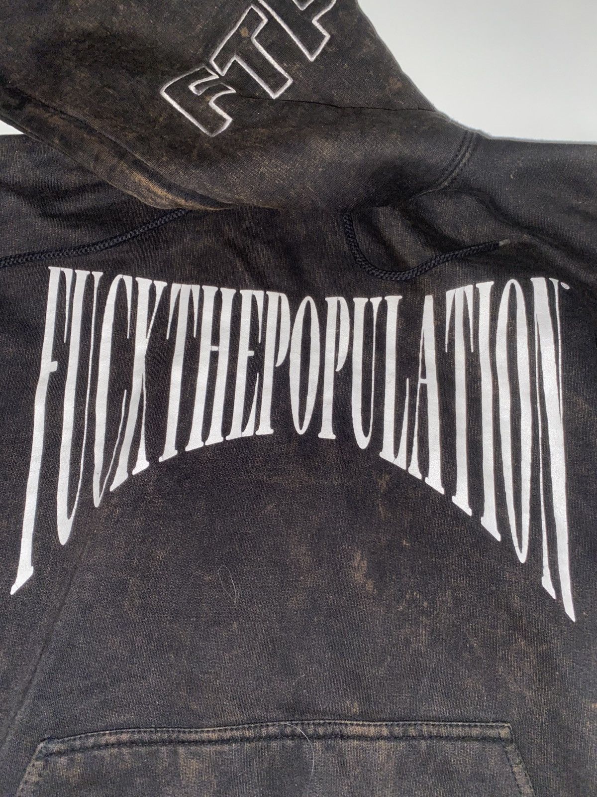 Fuck The Population FTP Overdyed Arch Hoodie Size US M / EU 48-50 / 2 - 3 Thumbnail