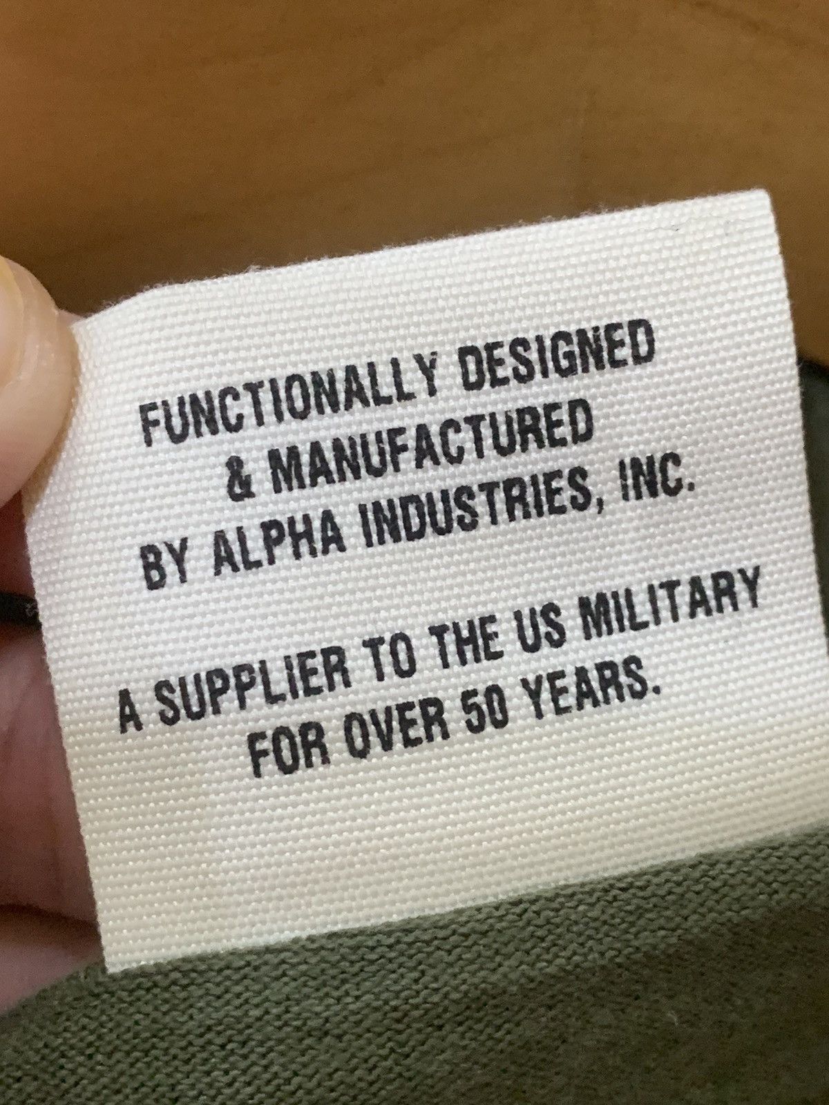 Alpha Industries × Vintage Vintage Alpha Industries Tee Size US L / EU 52-54 / 3 - 12 Thumbnail