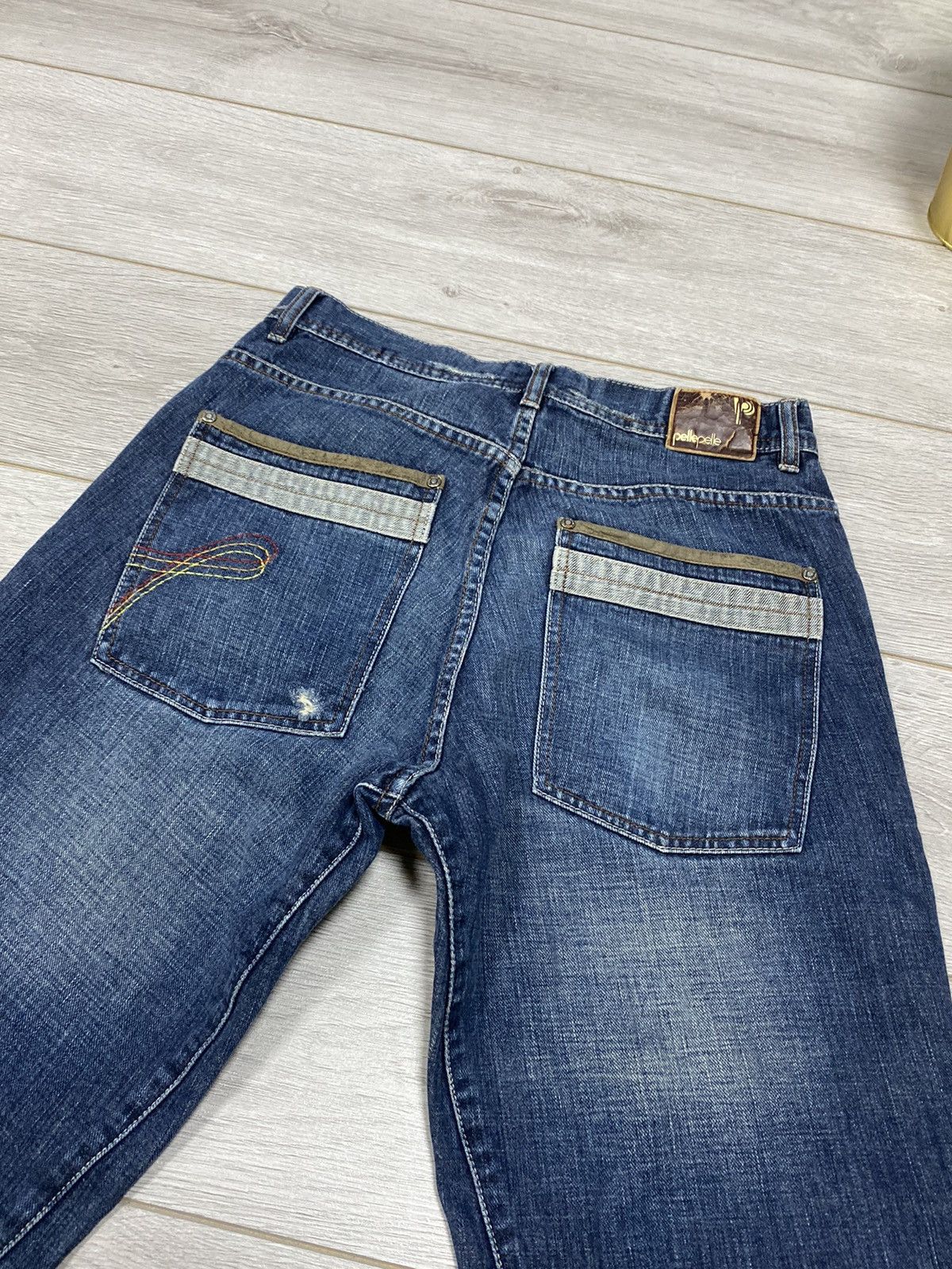 Pelle Pelle Pelle Pelle vintage wide jeans Size US 32 / EU 48 - 4 Thumbnail