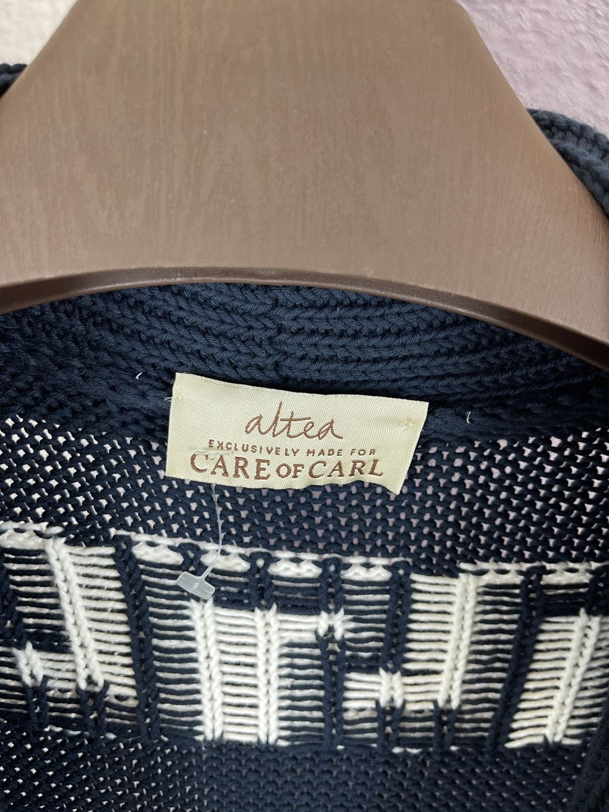 Altea Altea for Care of Carl Aztec pattern knitted cardigan Size US S / EU 44-46 / 1 - 10 Thumbnail