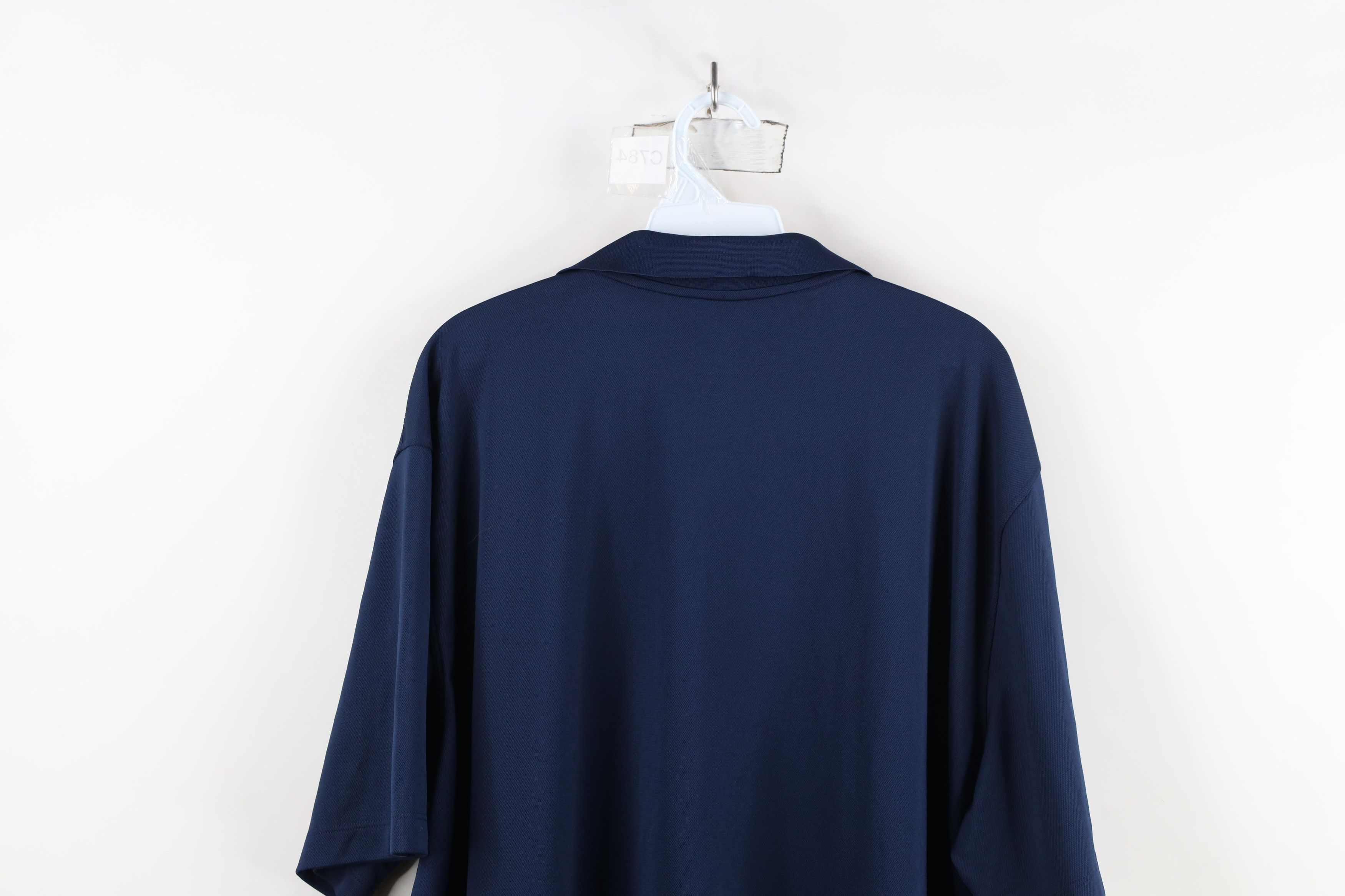 Nike × Vintage Nike Retro Detroit Tigers Baseball Golf Polo Shirt Blue Size US XXL / EU 58 / 5 - 13 Thumbnail