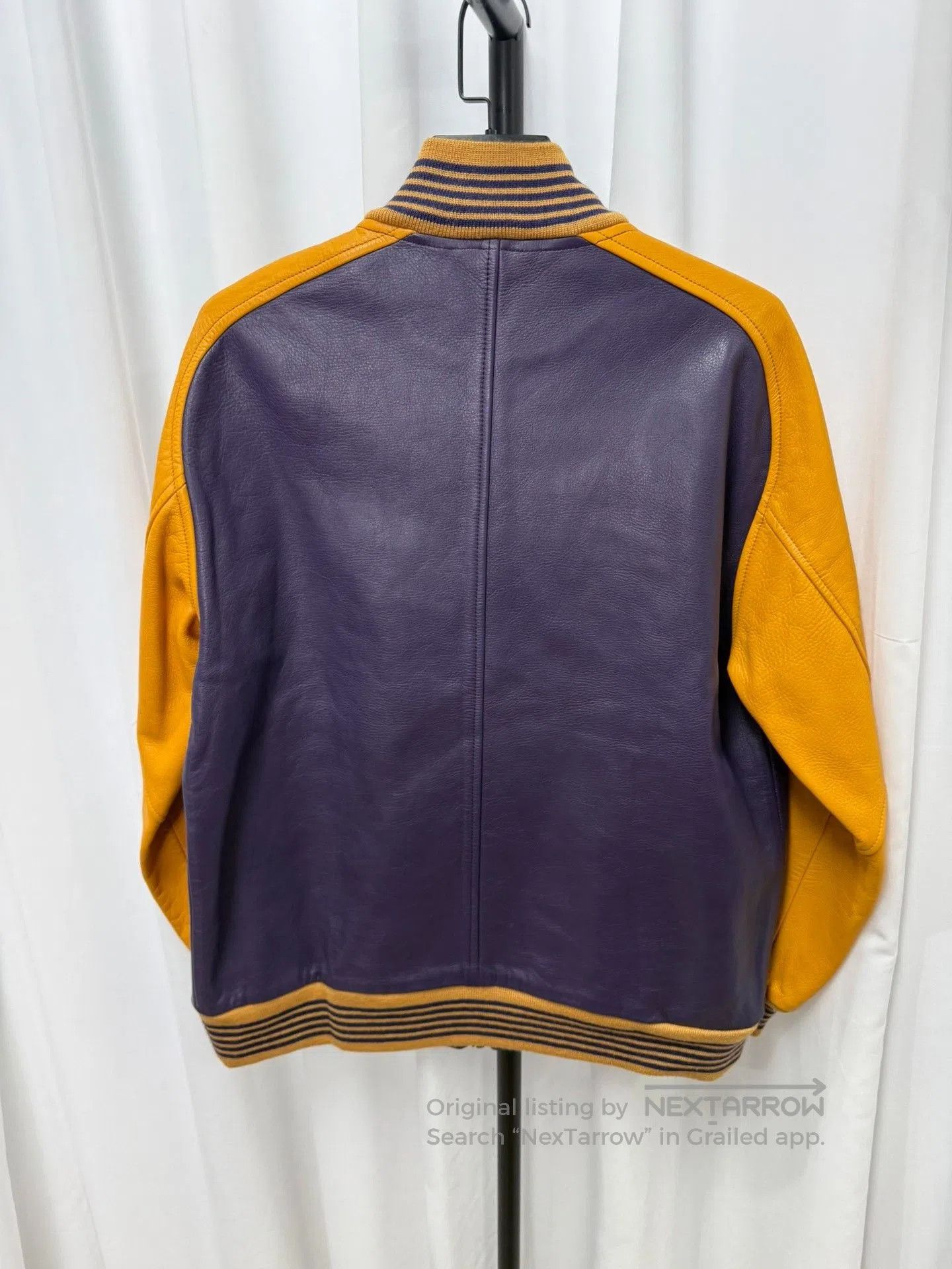 Needles Needles Butterfly Embroidery Leather Jacket. Size US L / EU 52-54 / 3 - 7 Thumbnail