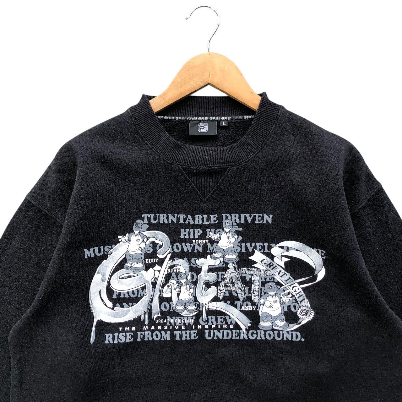 Vintage Vintage japanese GREAT EIGHT hiphop streetwear crewneck Size US L / EU 52-54 / 3 - 2 Thumbnail