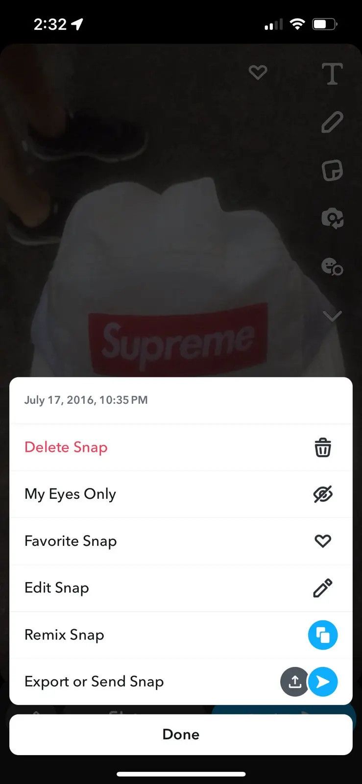 Pro Era Joey Bada$$ Signed Supreme Hat Size ONE SIZE - 5 Thumbnail