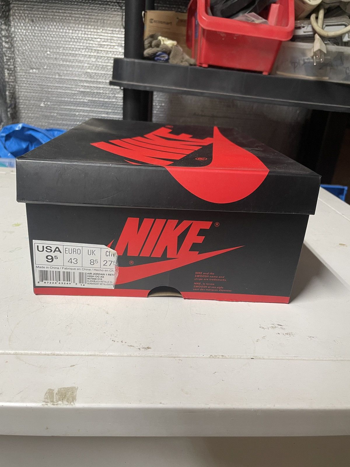 Jordan Brand × Nike Air Jordan 1 retro high royal toe Size US 9.5 / EU 42-43 - 2 Thumbnail