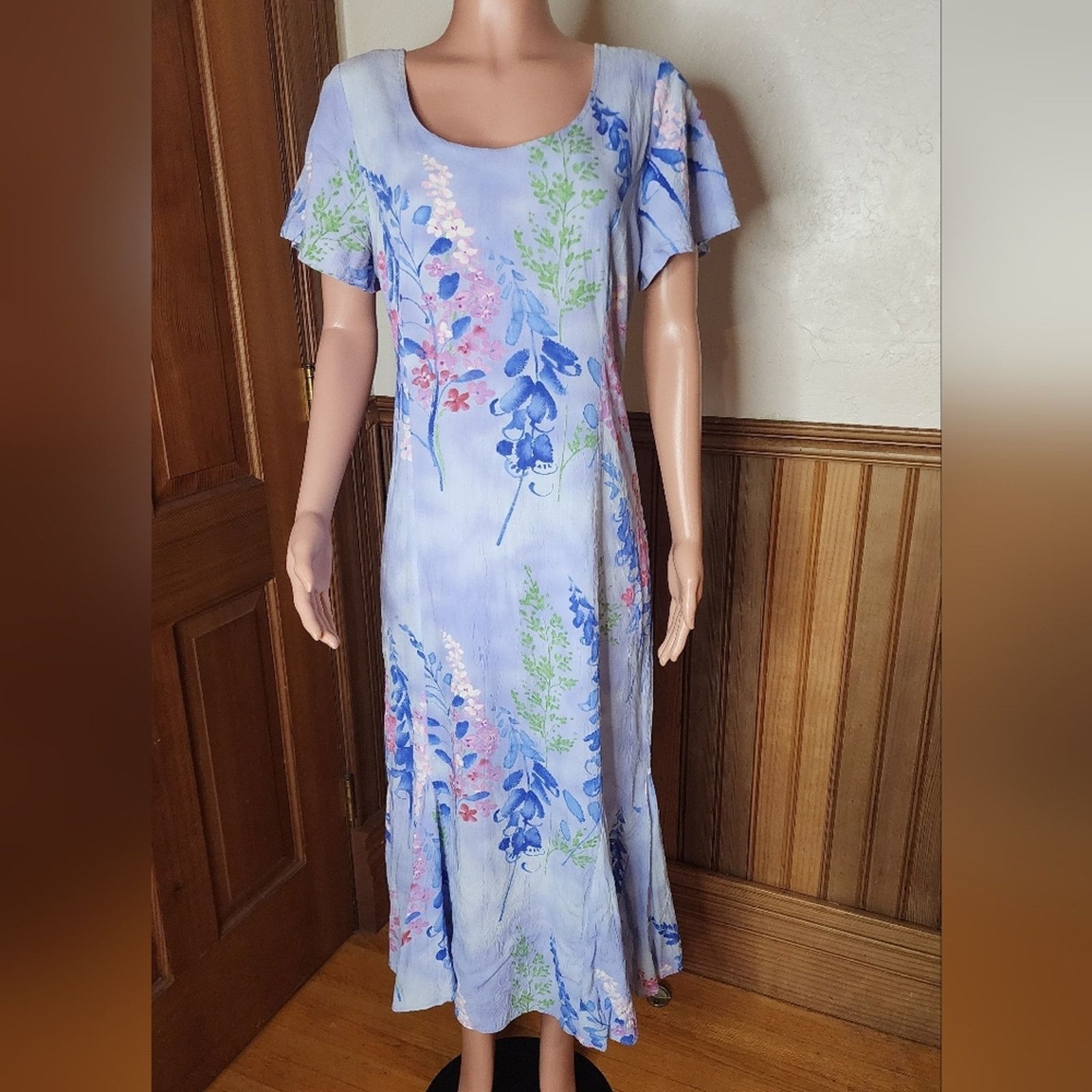 Jams World Jams World Wisteria Vintage Dress Size Large Size L / US 10 / IT 46 - 2 Thumbnail
