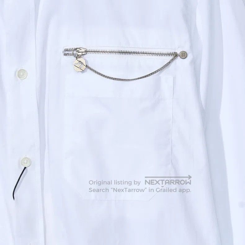 Givenchy Givenchy Men's Zip Pocket Shirt Size US XL / EU 56 / 4 - 3 Thumbnail