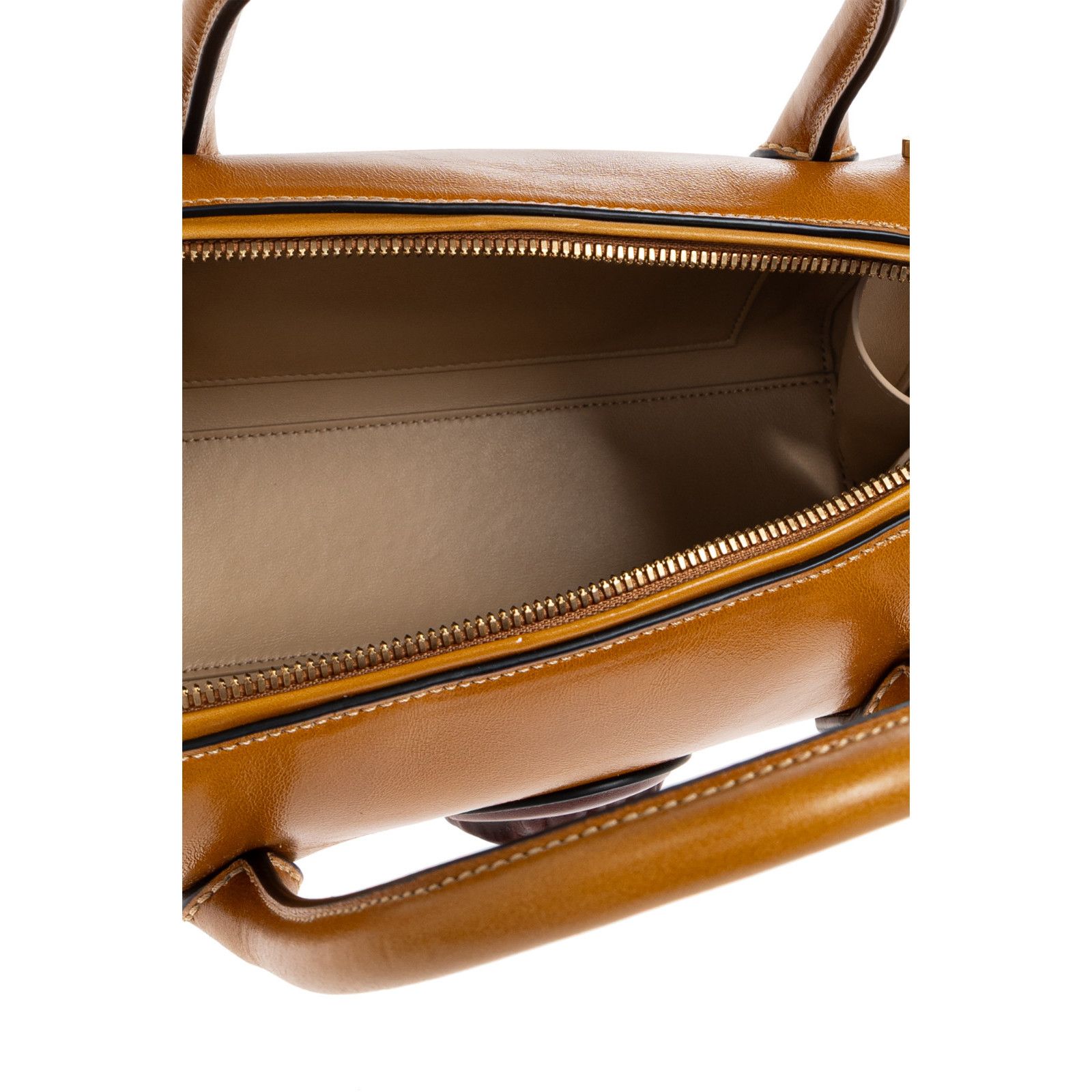 Versace VERSACE Romy Small Brown Top Handle Bag New & Authentic Size ONE SIZE - 4 Thumbnail