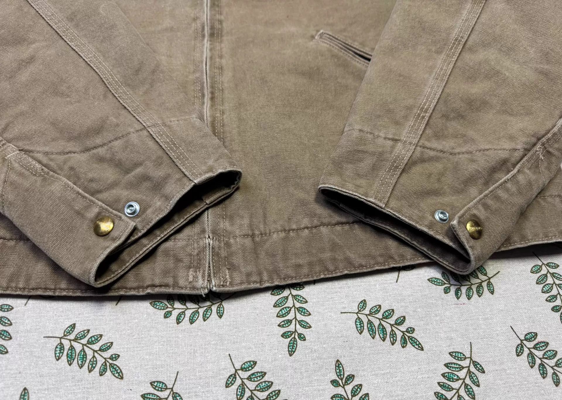 Carhartt Vintage Carhartt J97 Detroit Jacket FRB Brown XL Size US XL / EU 56 / 4 - 3 Thumbnail