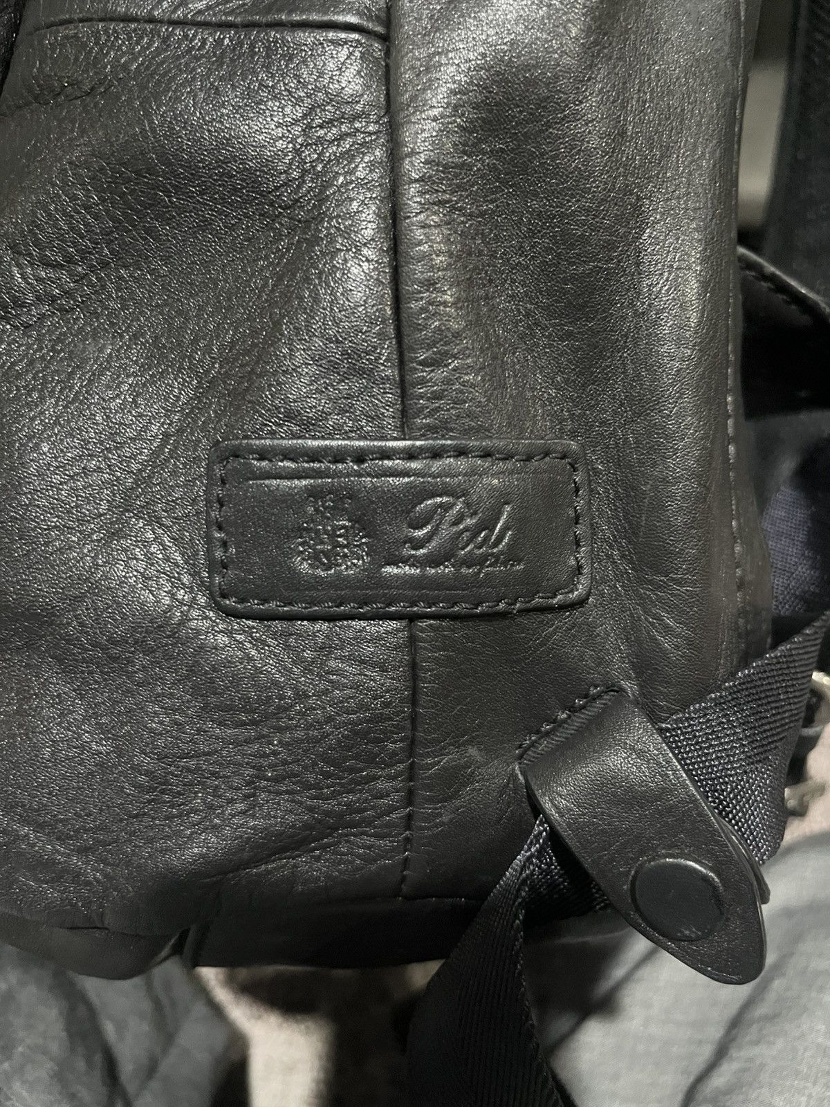 Japanese Brand Authentic Brand P.i.d Leather Backpack Size ONE SIZE - 13 Thumbnail