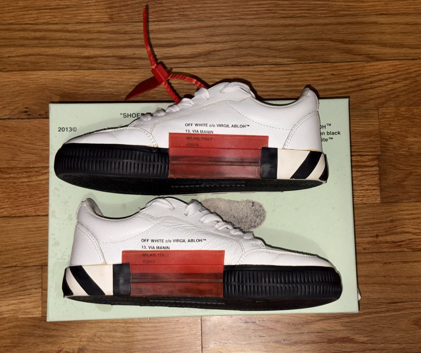 Off-White Off-White Arrow Low Vulcanized Size US 6.5 / IT 36.5 - 2 Thumbnail