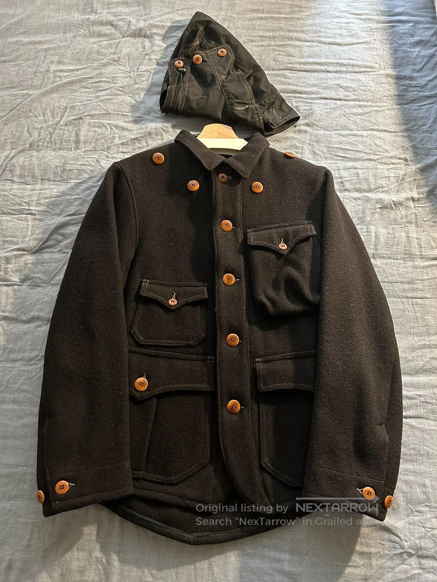 Freewheelers freewheelers cascades hunting jacket with hood. Size US S / EU 44-46 / 1 - 1 Thumbnail