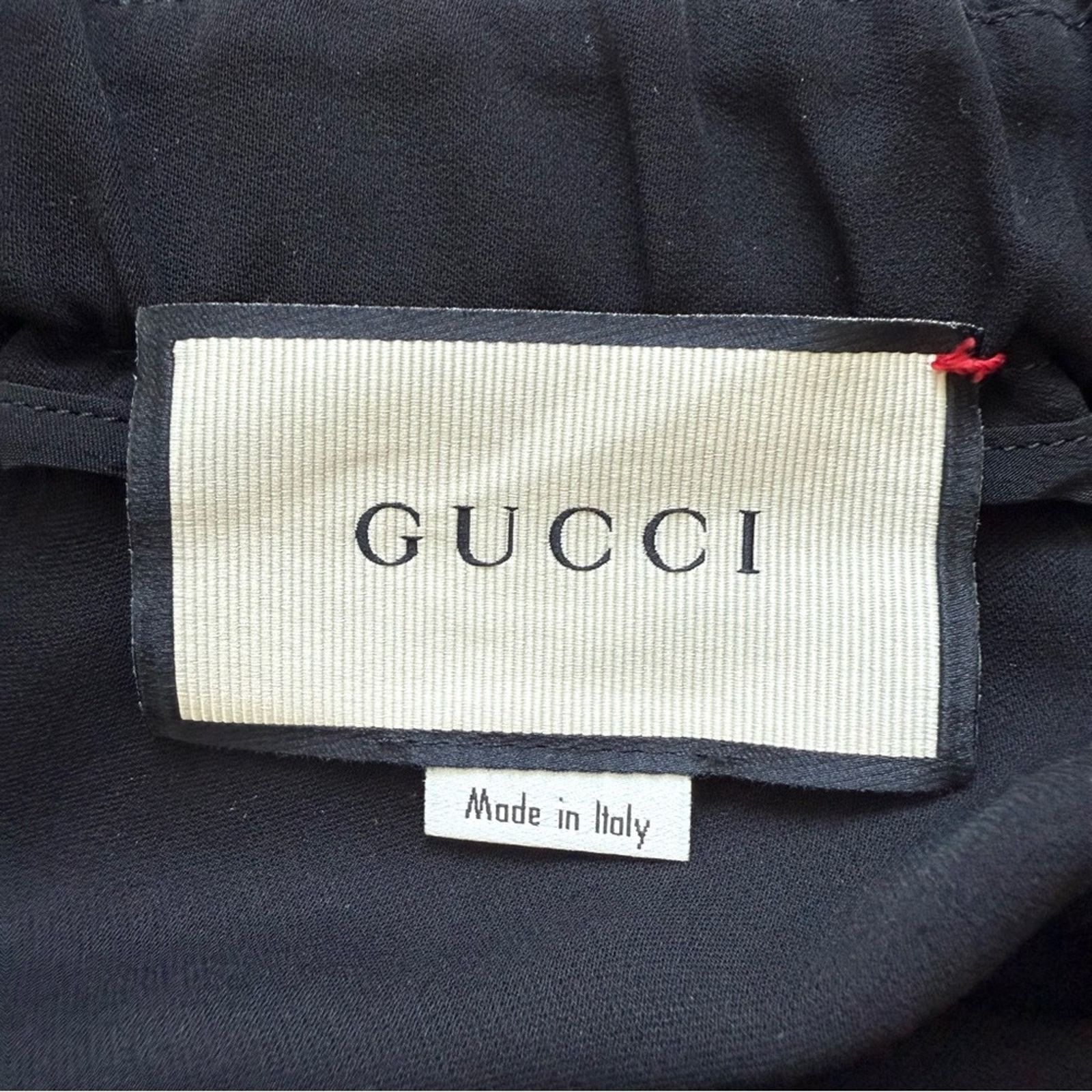 Gucci Gucci silk women pants size 44 IT or 10 US Authentic Size 32" / US 10 / IT 46 - 5 Thumbnail