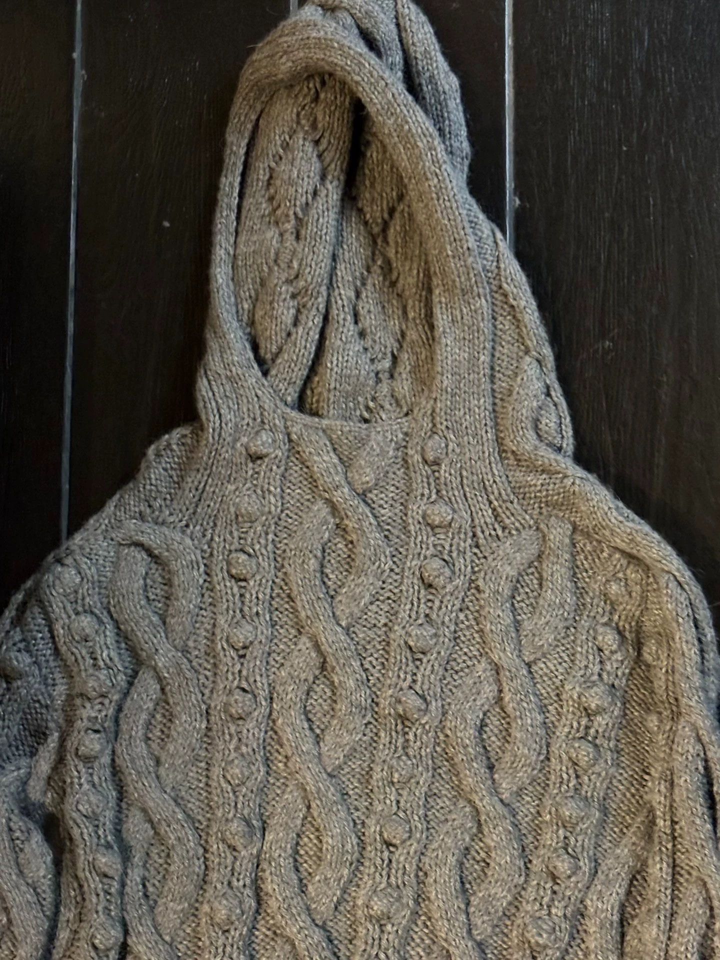 Jean Paul Gaultier Gray Cable-Knit Sweater Size M Size US M / EU 48-50 / 2 - 4 Thumbnail