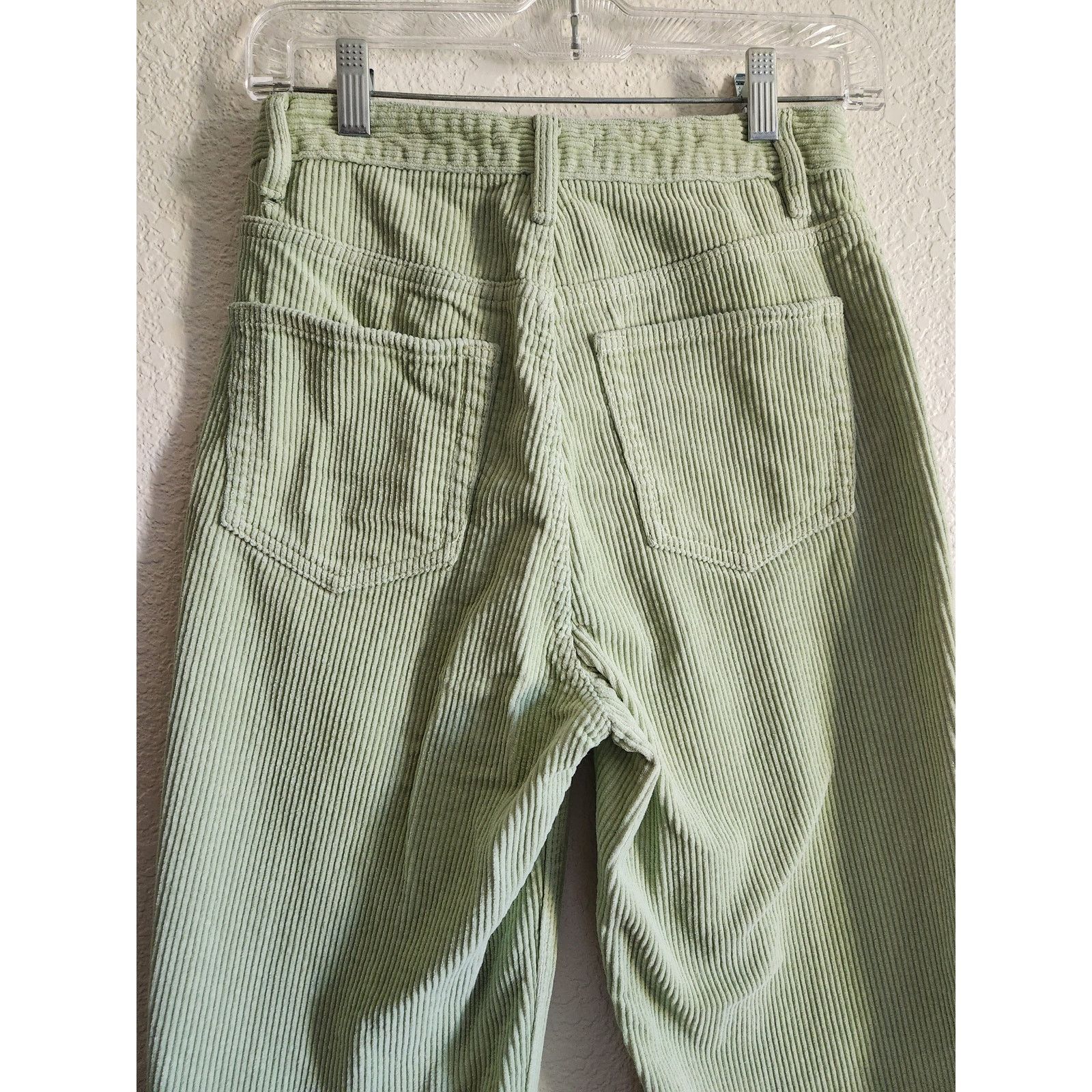 Pacsun PacSun Lime Green Light Corduroy 90's Boyfriends Pants-26 Size 26" / US 2 / IT 38 - 4 Thumbnail
