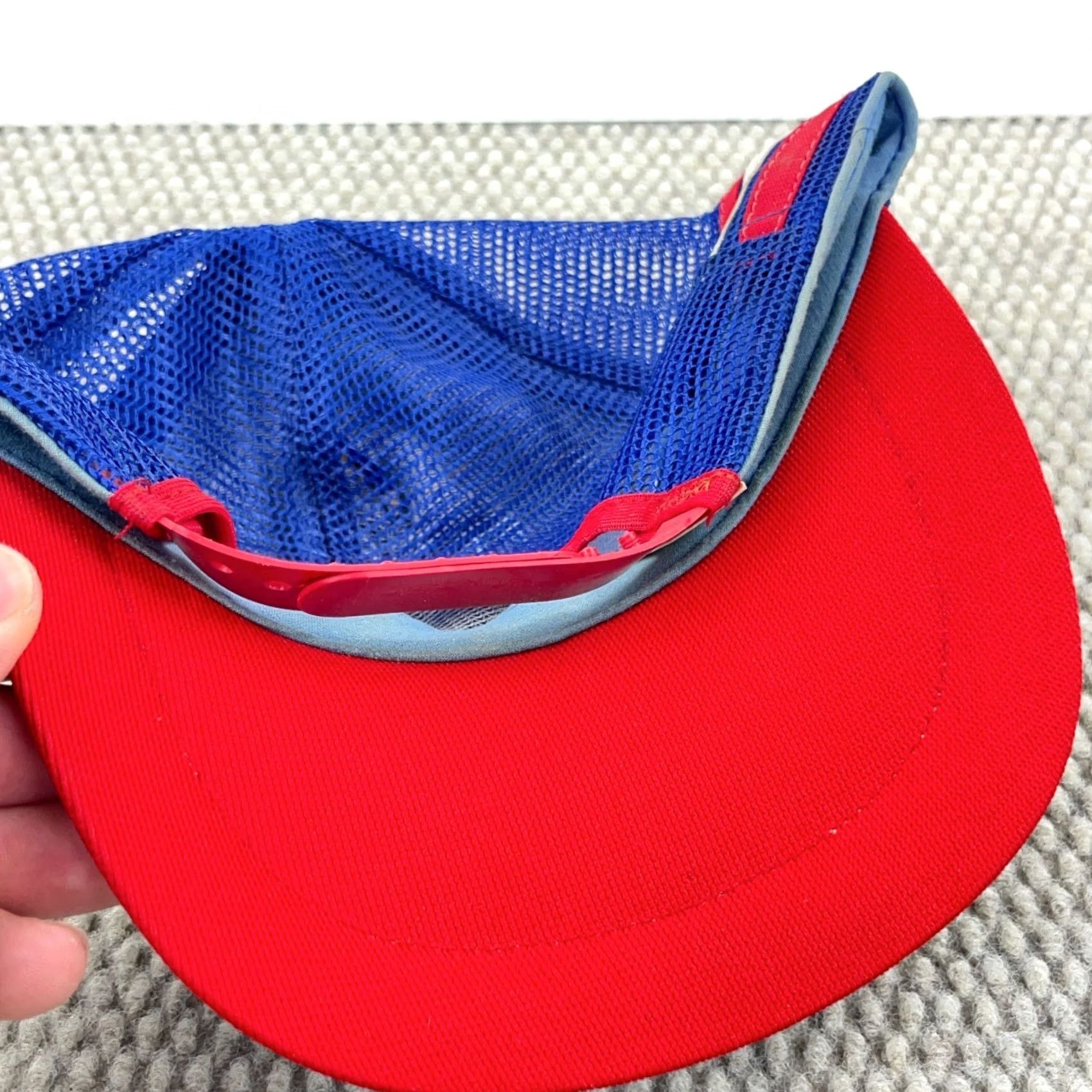 Vintage VINTAGE Pepsi Cola Trucker Hat Cap Snapback 3 Stripe Made In USA 80s Prop Size ONE SIZE - 6 Thumbnail
