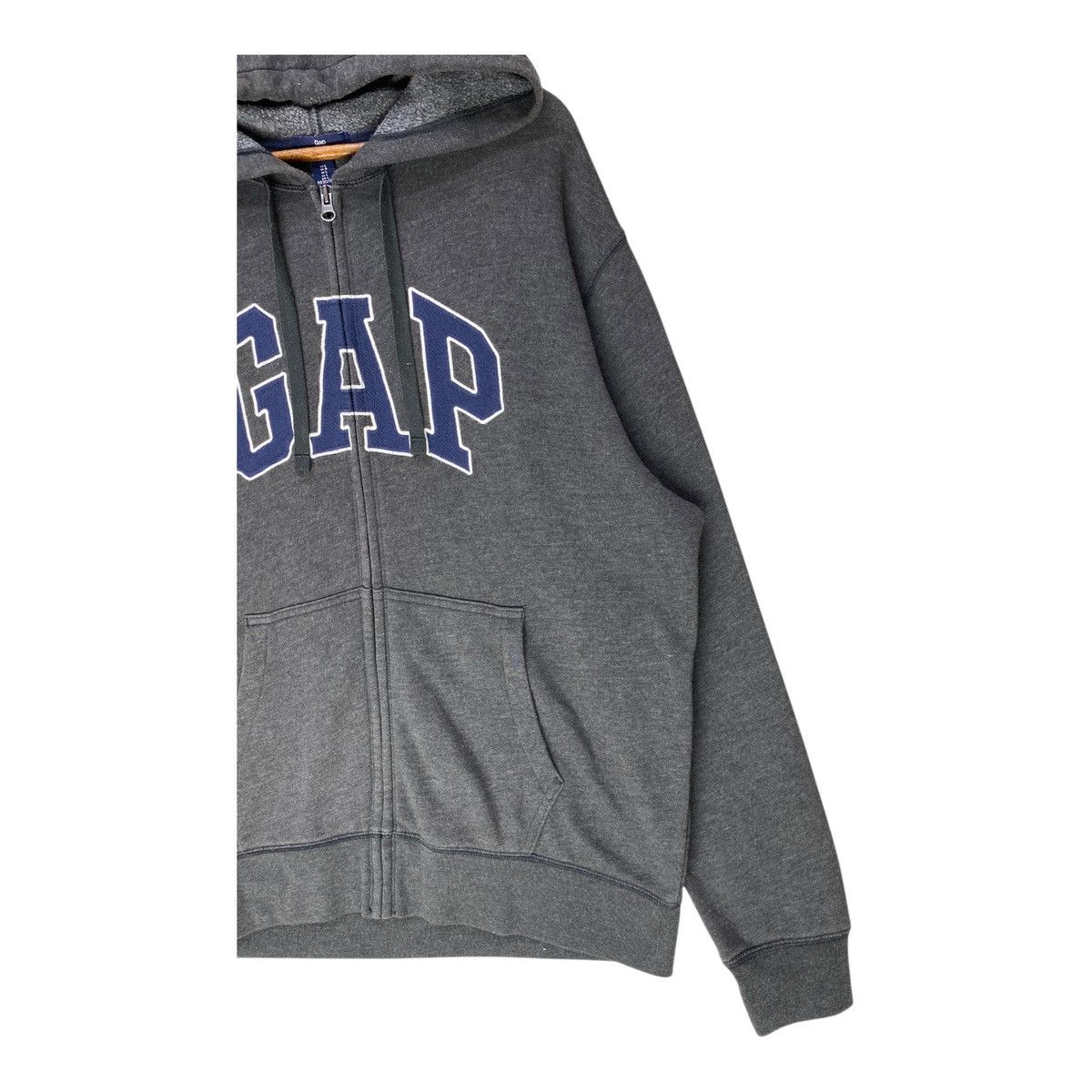 Gap Vintage GAP Hoodie Sweatshirt Big Spellout Full Zip Size L Size US L / EU 52-54 / 3 - 4 Thumbnail