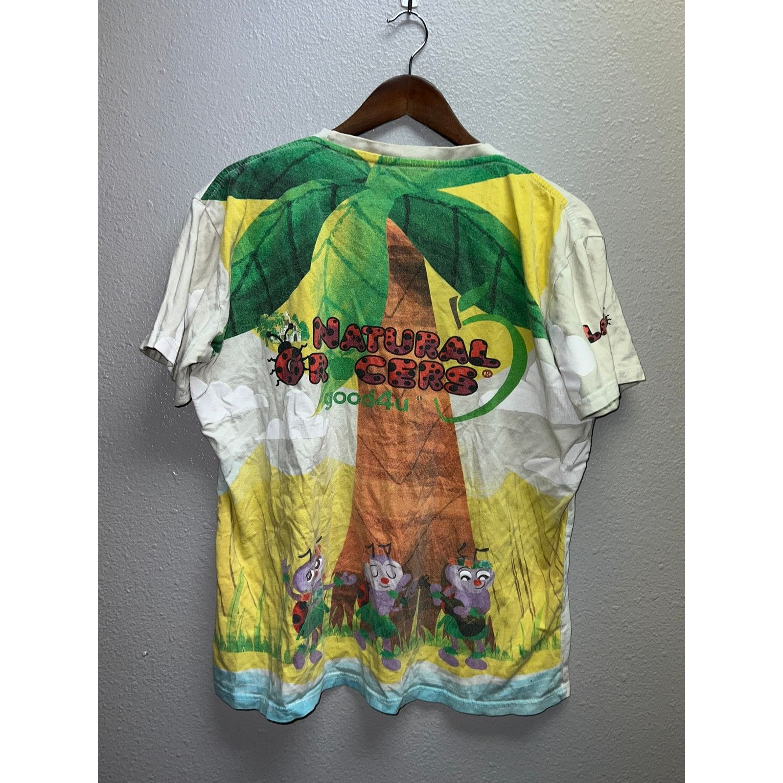 Vintage Natural Grocers Shirt Good 4 You Grocery Promo Graphic Tee M Size US M / EU 48-50 / 2 - 5 Thumbnail
