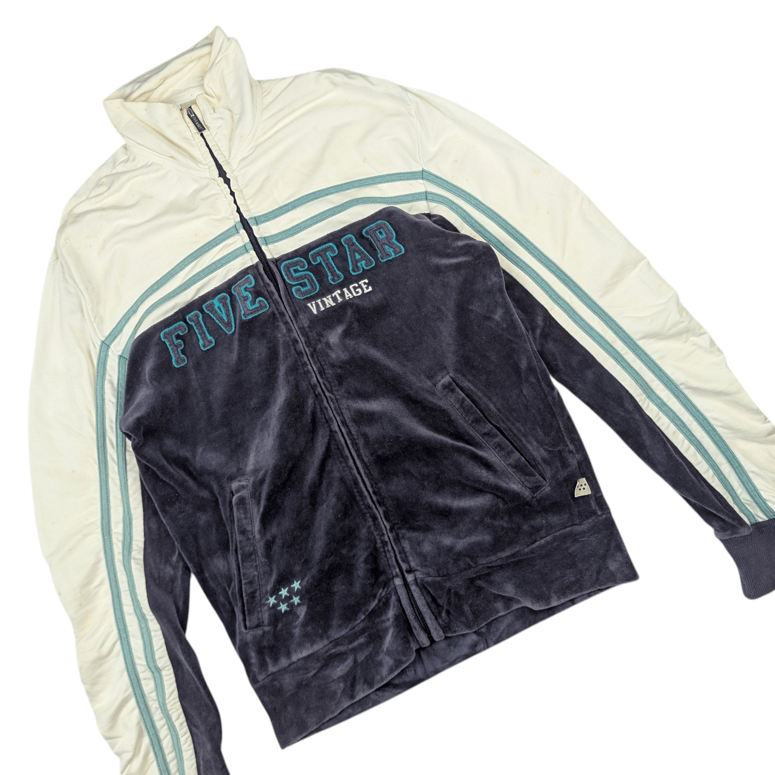 Blue Marlin Vintage BLUE MARLIN Five Star Vintage Velvet Jacket Hip Hop Size US M / EU 48-50 / 2 - 3 Thumbnail