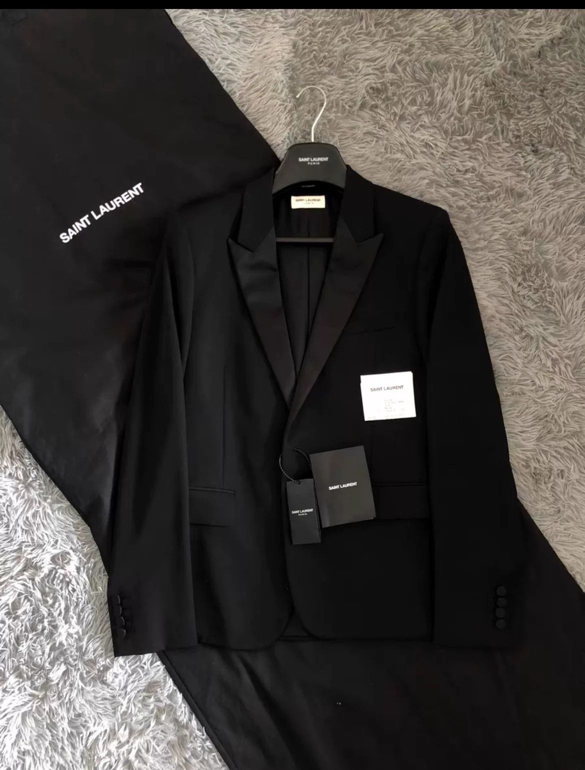 Saint Laurent Paris Saint Laurent Black Jacket Size 50 Size US M / EU 48-50 / 2 - 1 Thumbnail