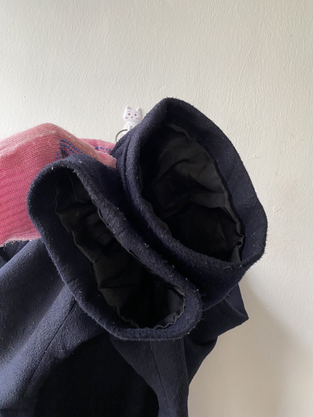 JW Anderson × Japanese Brand × Uniqlo 2000s - J.W.Anderson x Uniqlo Long Trench Wool Jacket Size US L / EU 52-54 / 3 - 11 Thumbnail