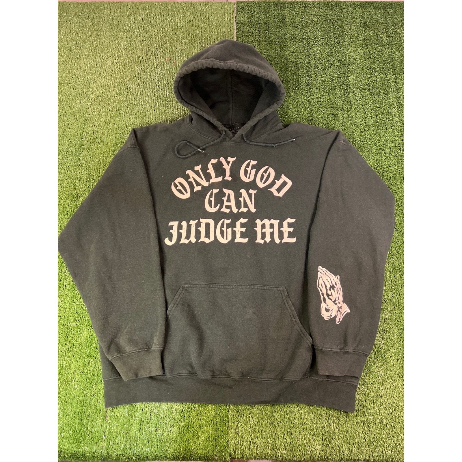 Vision Streetwear Poison Only God Can Judge Me Hoodie Green Streetwear XL Size US XL / EU 56 / 4 - 1 Thumbnail