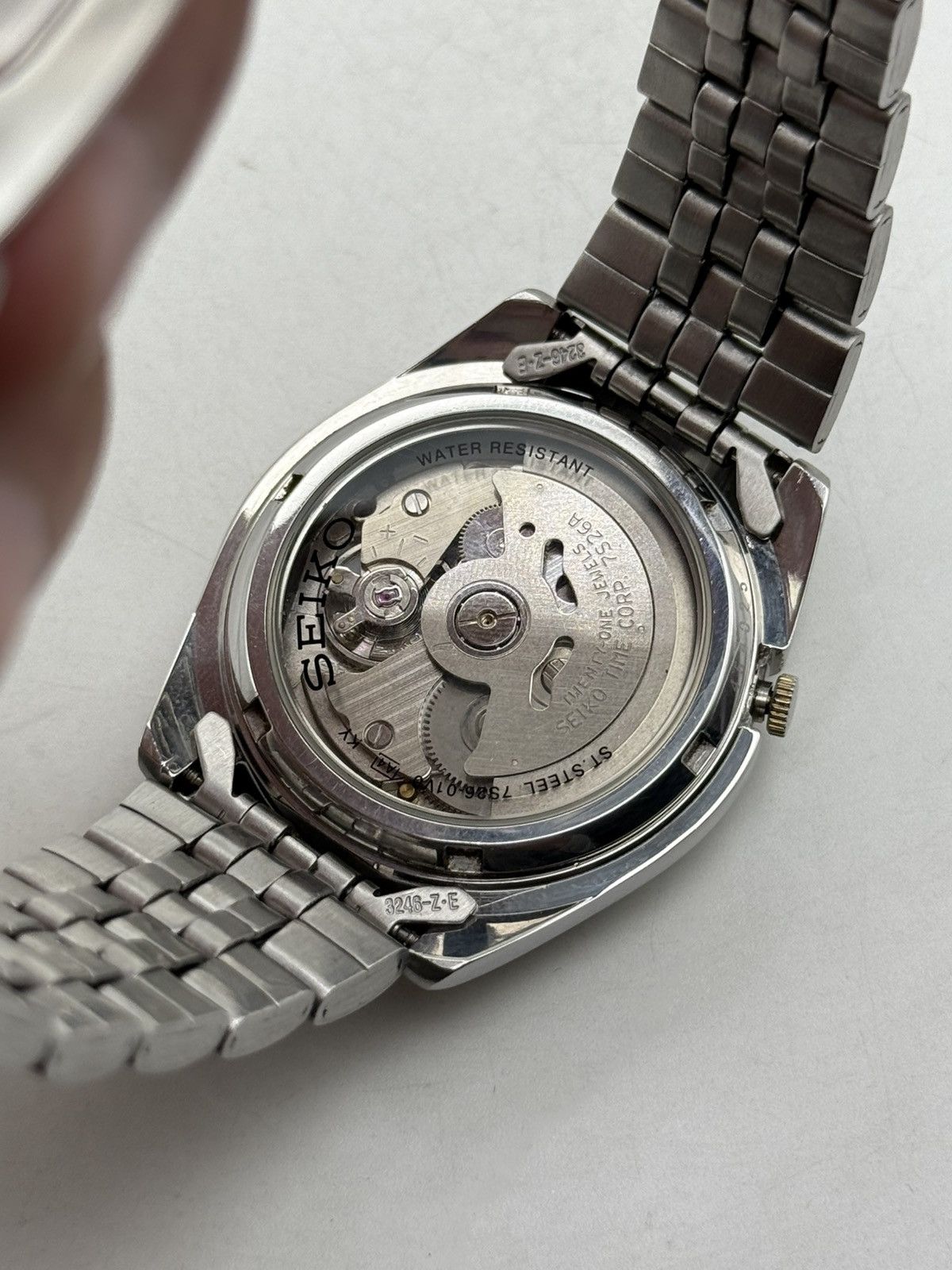 Seiko Seiko 5 Automatic 7S26 Black Dial 37mm 21J Vintage Watch Size 36 - 10 Thumbnail