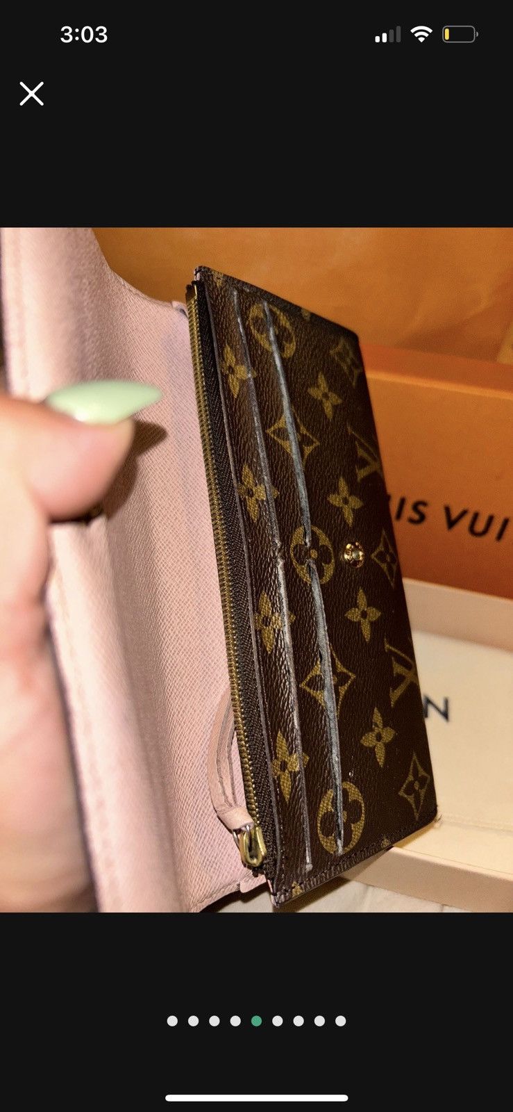 Louis Vuitton Louis Vuitton Wallet Size ONE SIZE - 3 Thumbnail