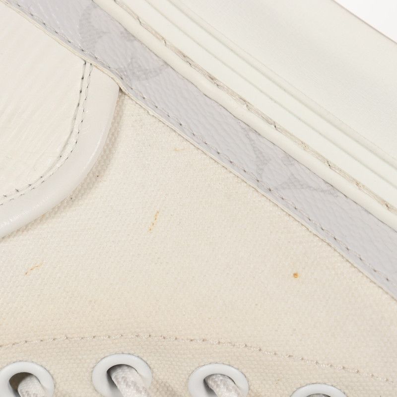 Louis Vuitton Louis Vuitton Monogram High-Top Sneakers in White - Size US 7 / EU 40 - 3 Thumbnail
