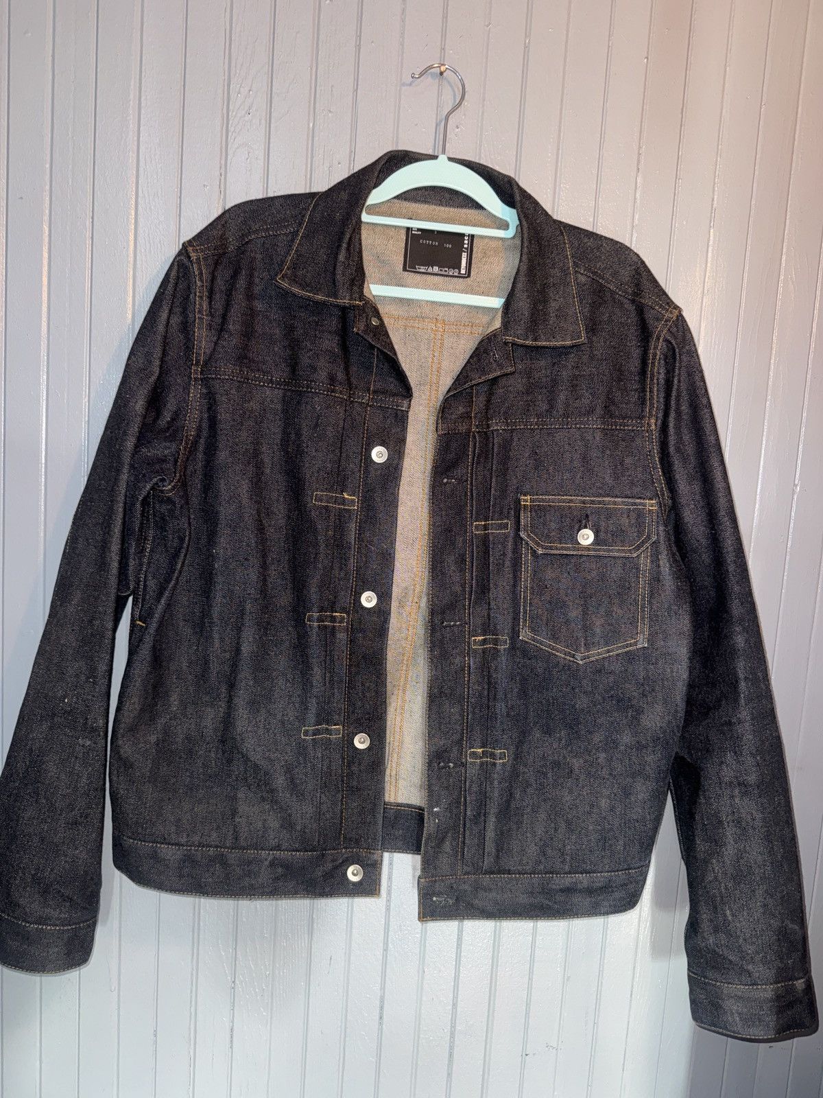 Sacai Sacai 22AW x BEYONDEXX 1st Type Denim Tracker Jacket Size US L / EU 52-54 / 3 - 3 Thumbnail