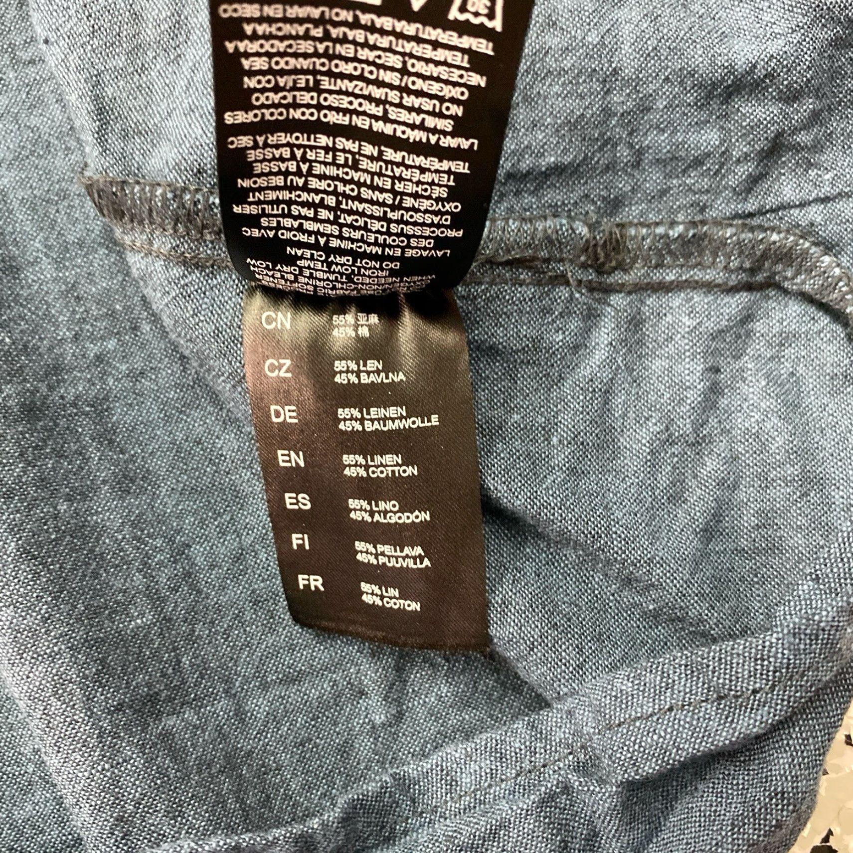 Vintage KUHL Mens 2XL Blue Linen Blend Short Sleeve Button Down Shirt Hiking Camp Casual Plaid Button-Up Shirt Size US XXL / EU 58 / 5 - 4 Thumbnail