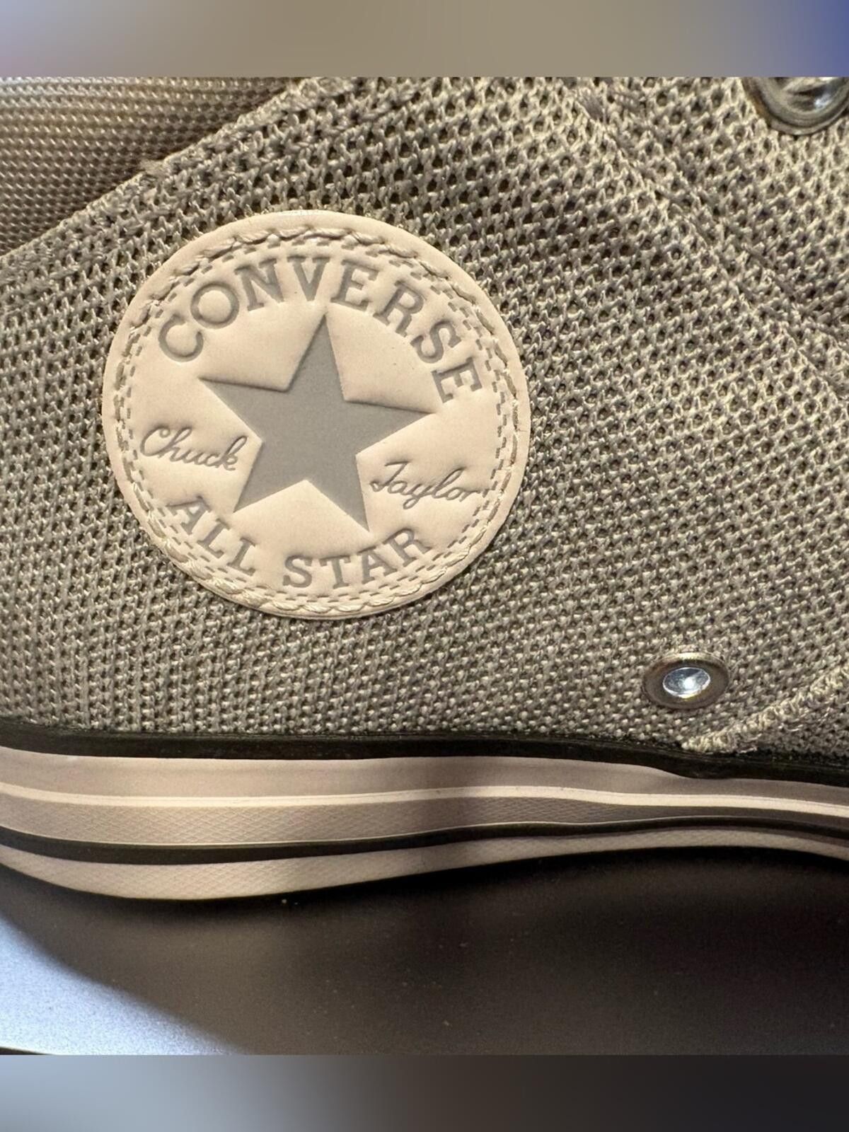 Converse Converse All Star Chucks Sneakers in Light Gray and White Size US 8 / IT 38 - 4 Thumbnail